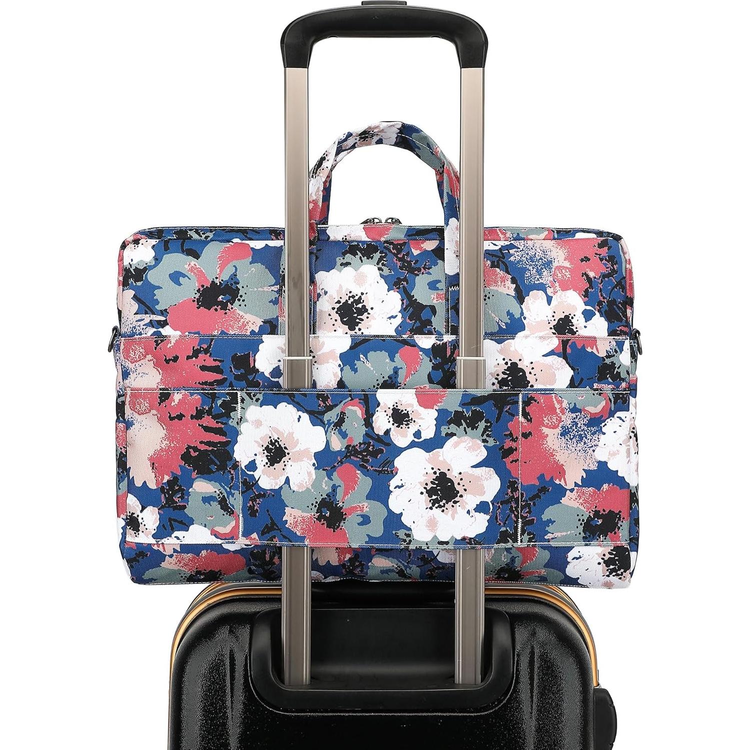 Funda para Laptop Canvaslove 15.6" a 16" Camelia con Bolsillos