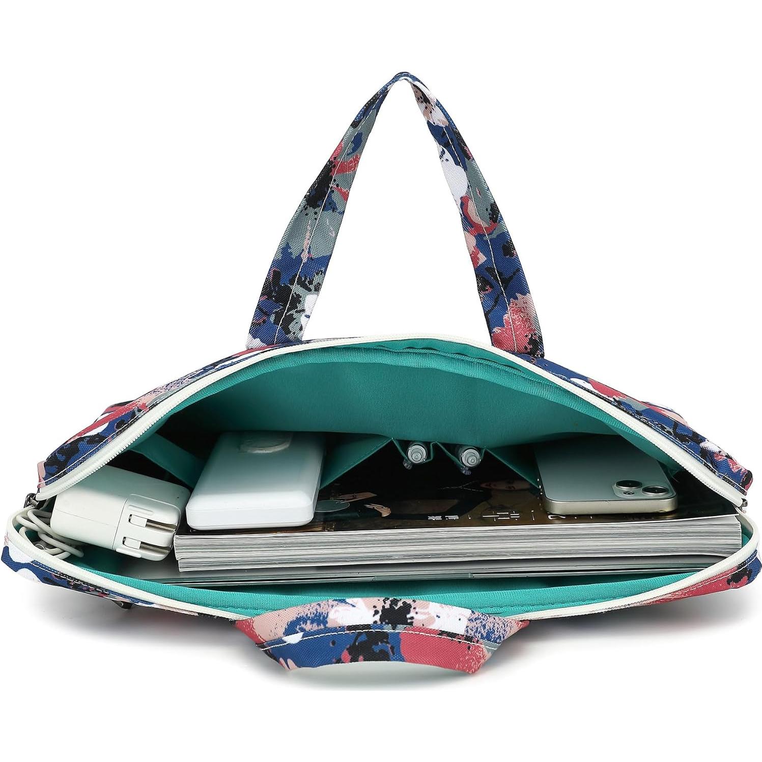 Funda para Laptop Canvaslove 15.6" a 16" Camelia con Bolsillos