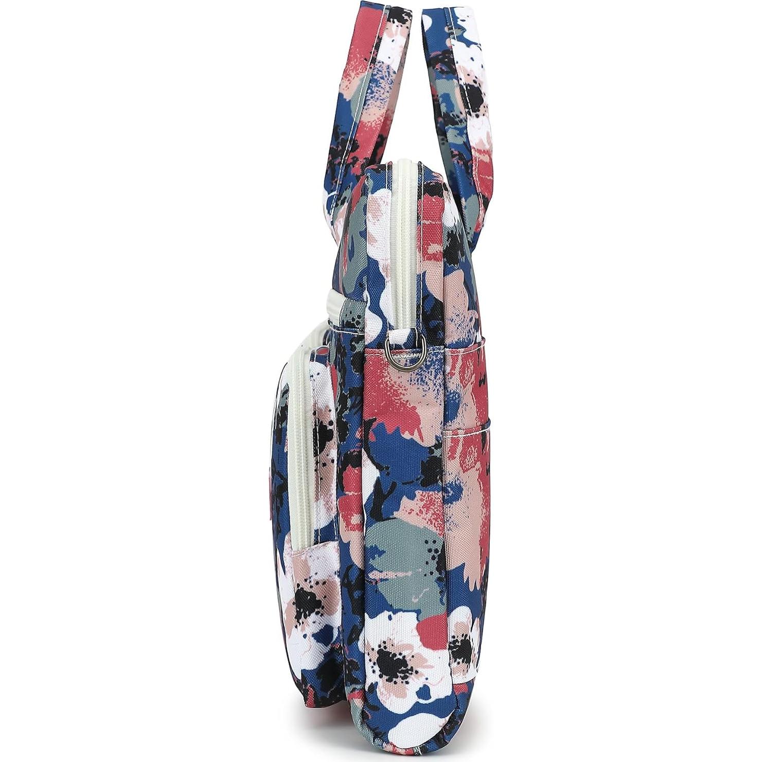 Funda para Laptop Canvaslove 15.6" a 16" Camelia con Bolsillos