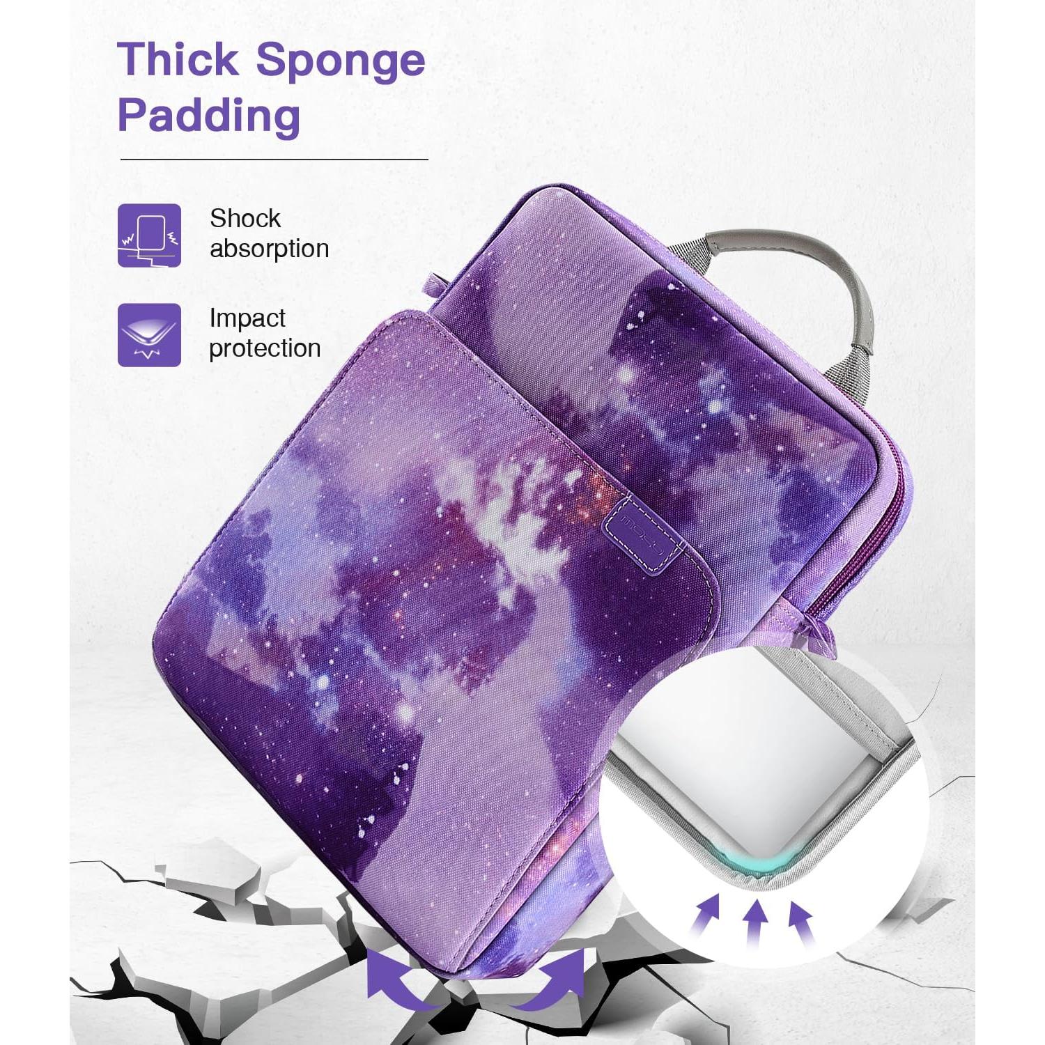 Funda para Laptop MoKo 13.3-14" Impermeable Cielo Estrellado