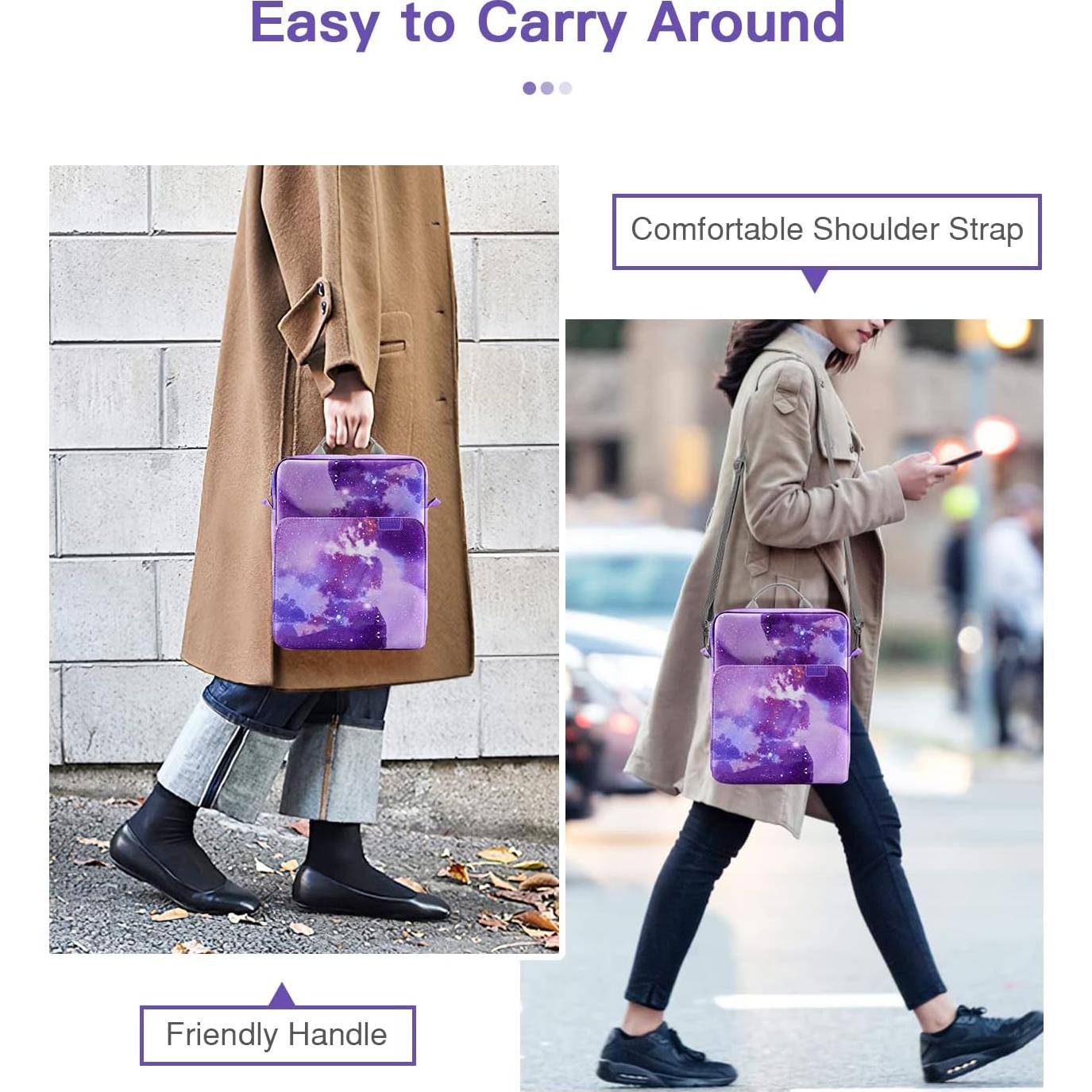 Funda para Laptop MoKo 13.3-14" Impermeable Cielo Estrellado