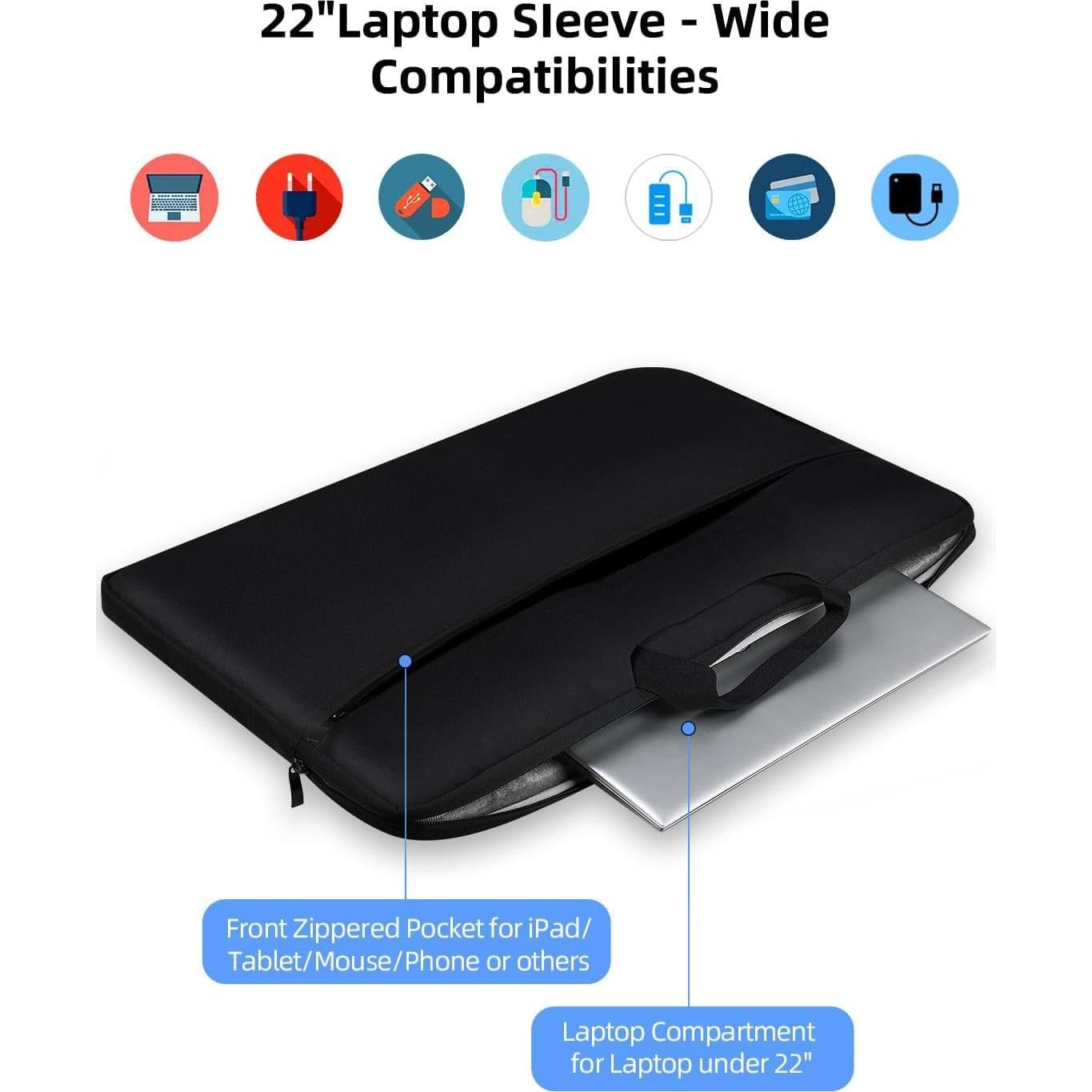 Funda para Laptop UPERFECT 24" - Impermeable y Antichoque