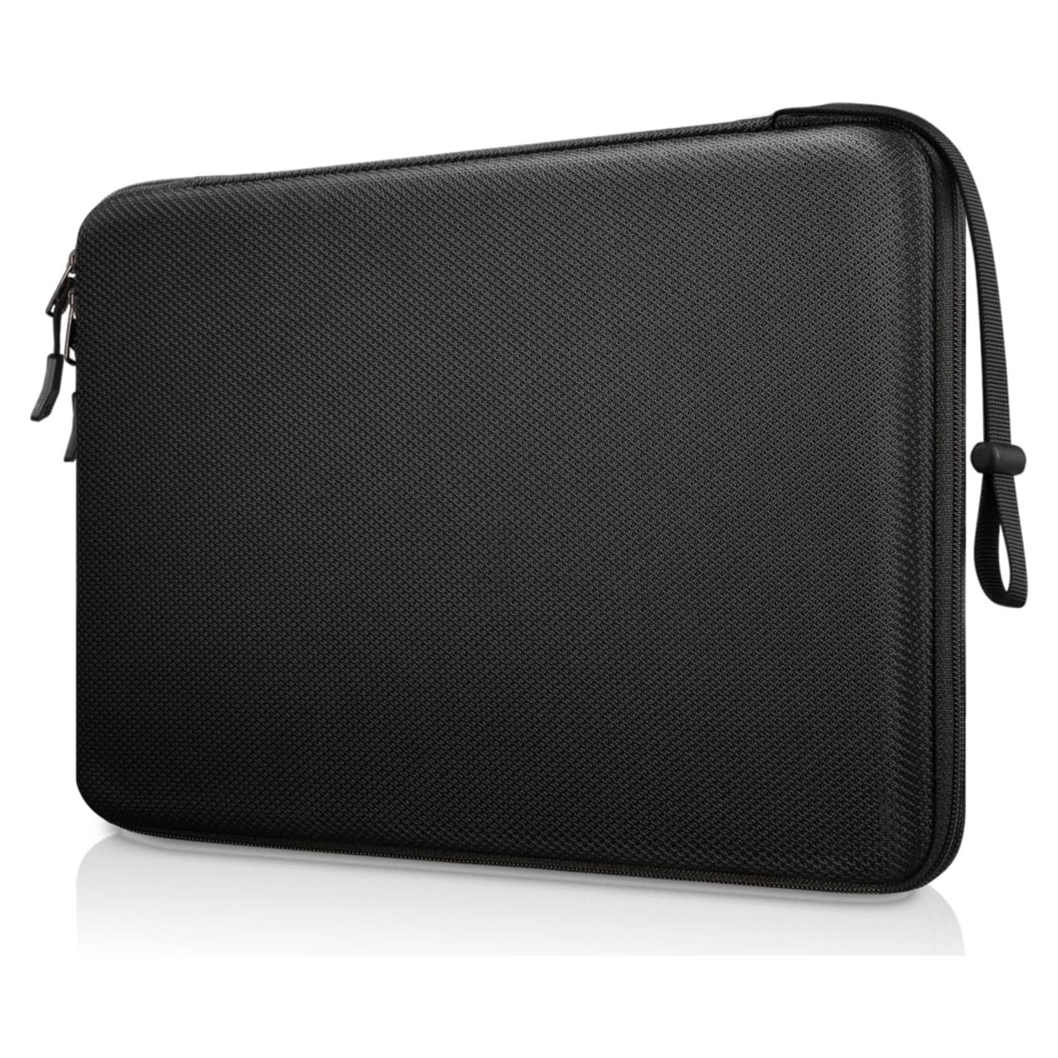 FINPAC Funda Dura Impermeable para Laptop 15-16" Negra