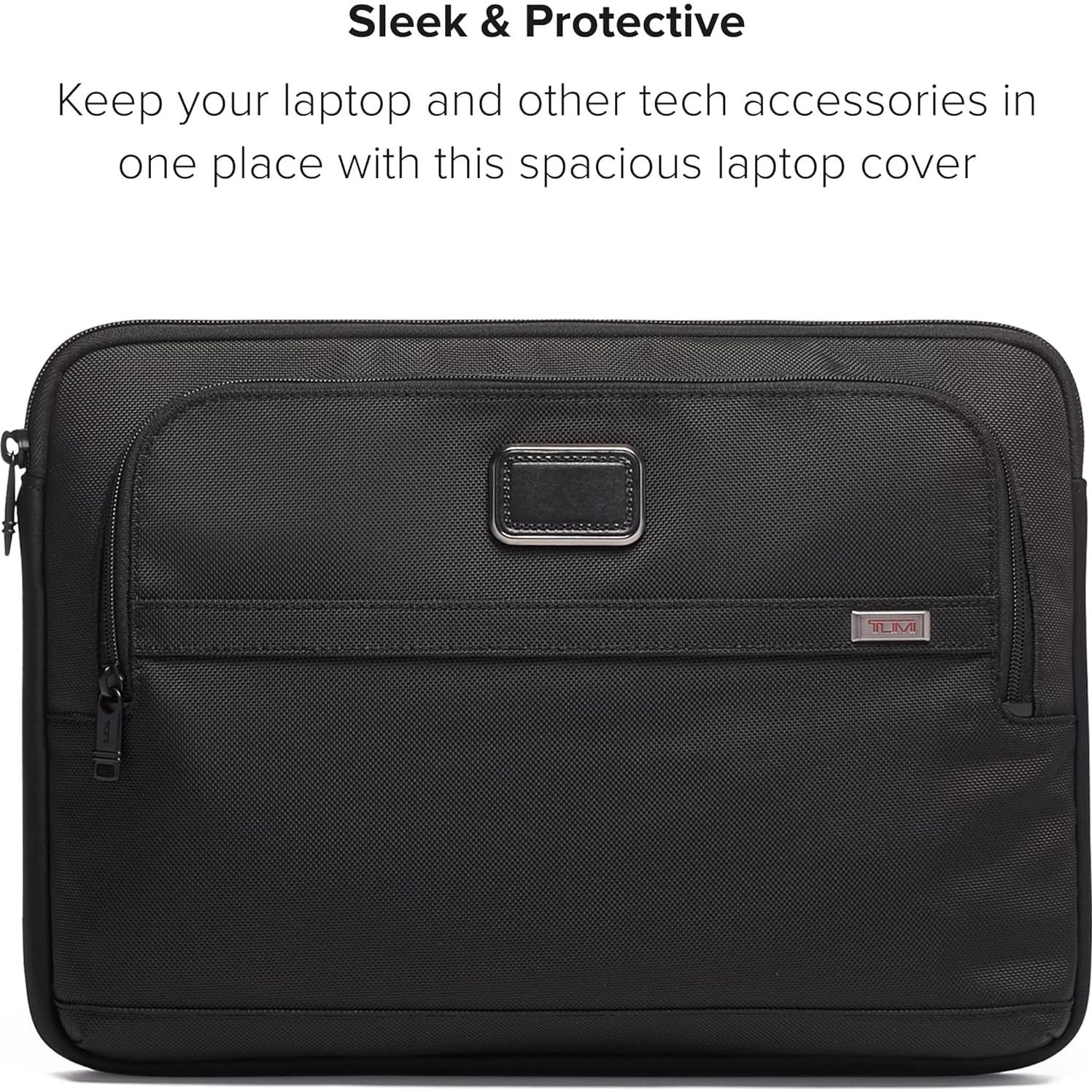 Funda para Laptop TUMI Alpha 3 - Nylon Balístico - Hasta 38.1 cm - Negro