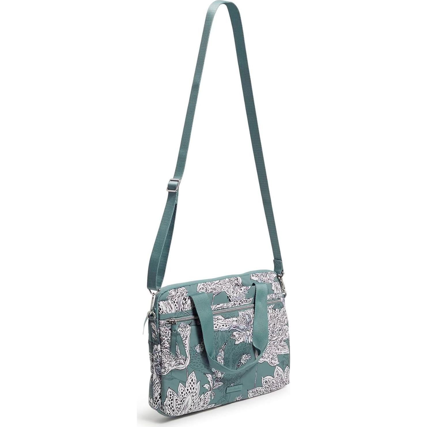 Organizador portátil Vera Bradley para mujeres - Lirio Tigre Azul Remo