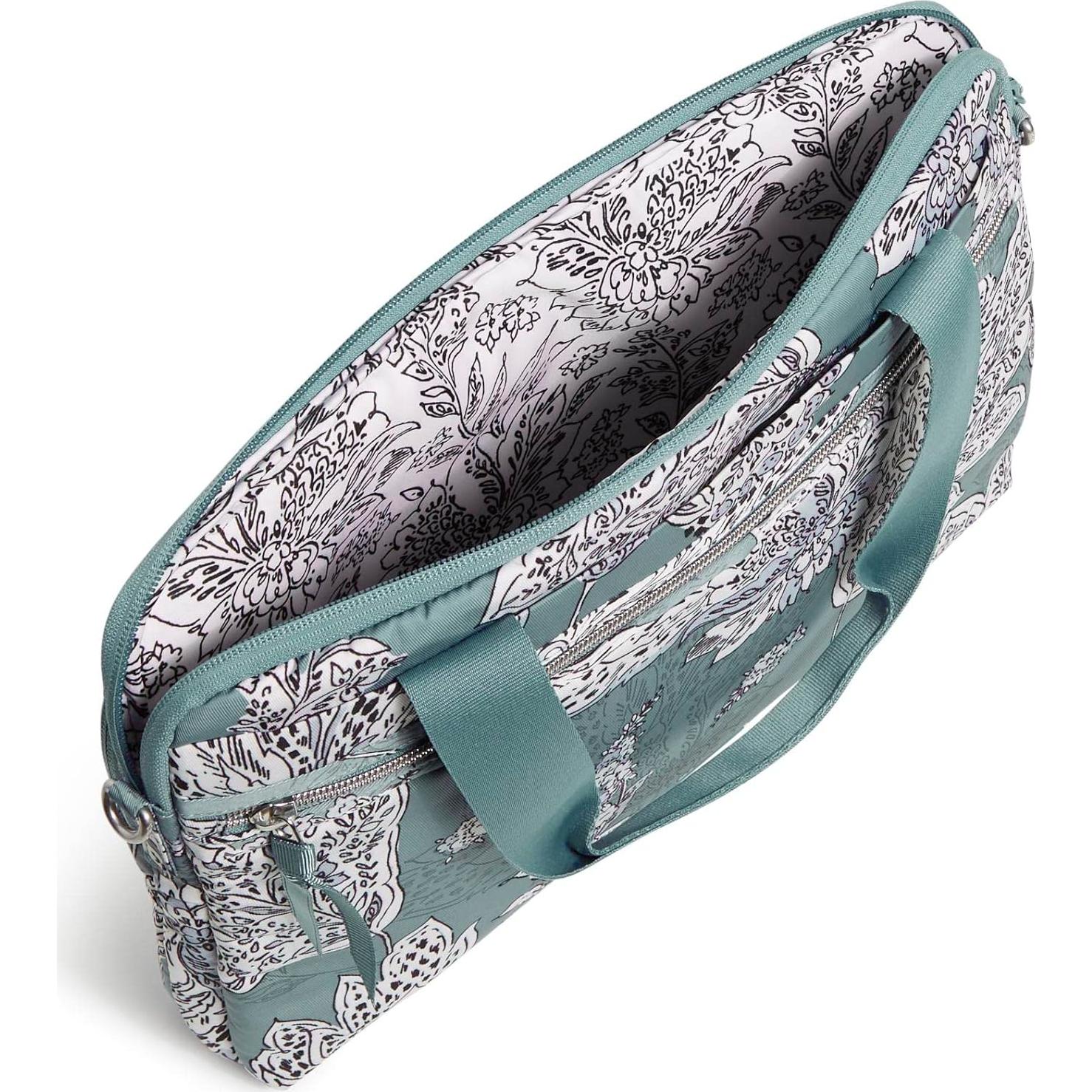 Organizador portátil Vera Bradley para mujeres - Lirio Tigre Azul Remo