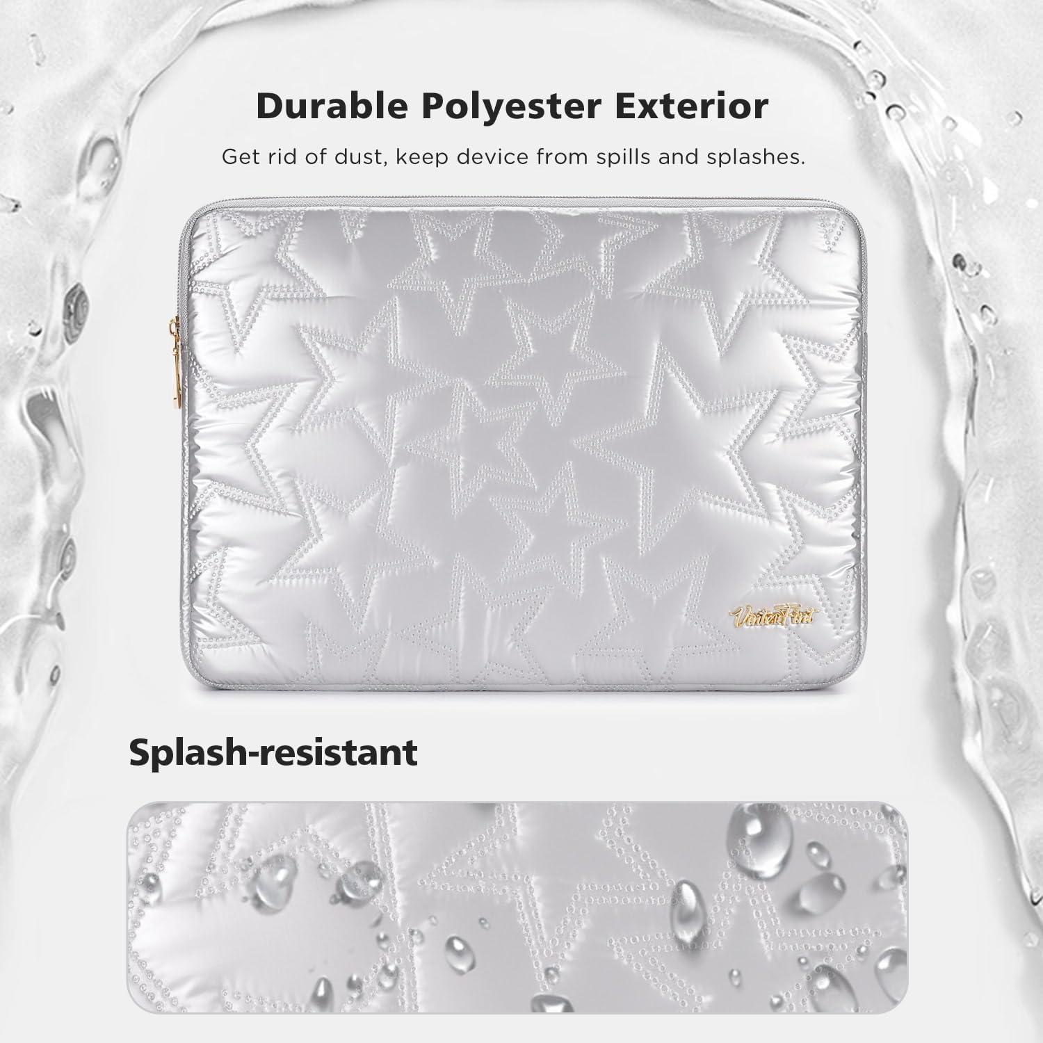 Funda acolchada para portátil 13" Vinterfint Plata