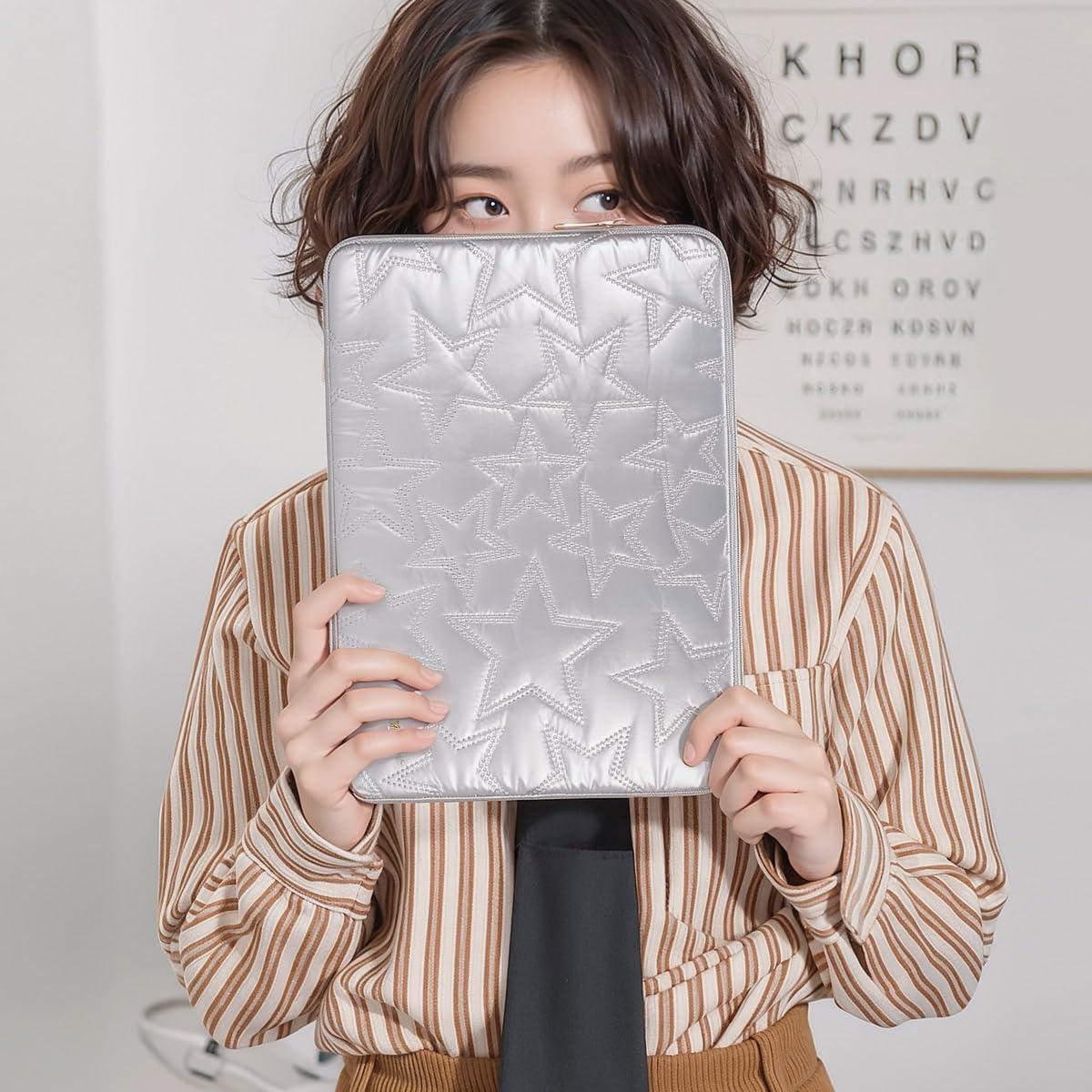 Funda acolchada para portátil 13" Vinterfint Plata