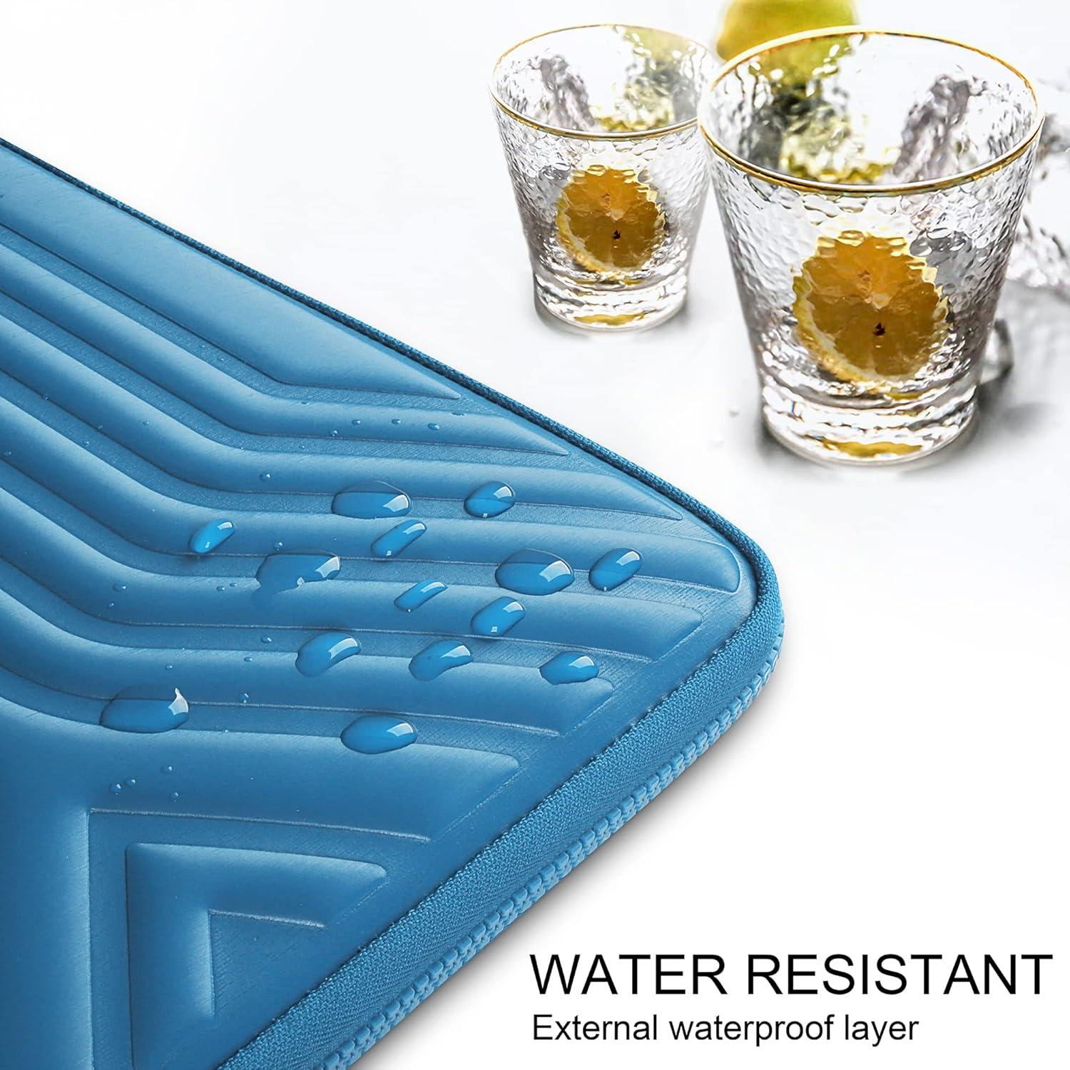 Funda para Laptop DOMISO 17 Pulgadas Impermeable Azul