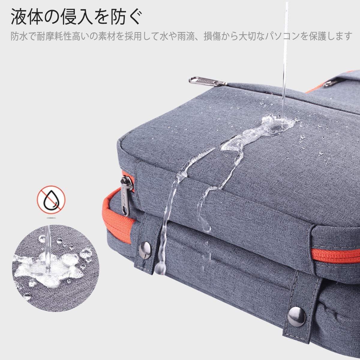 Funda para Laptop Voova 15.6" Gris Oscuro Impermeable 2 en 1