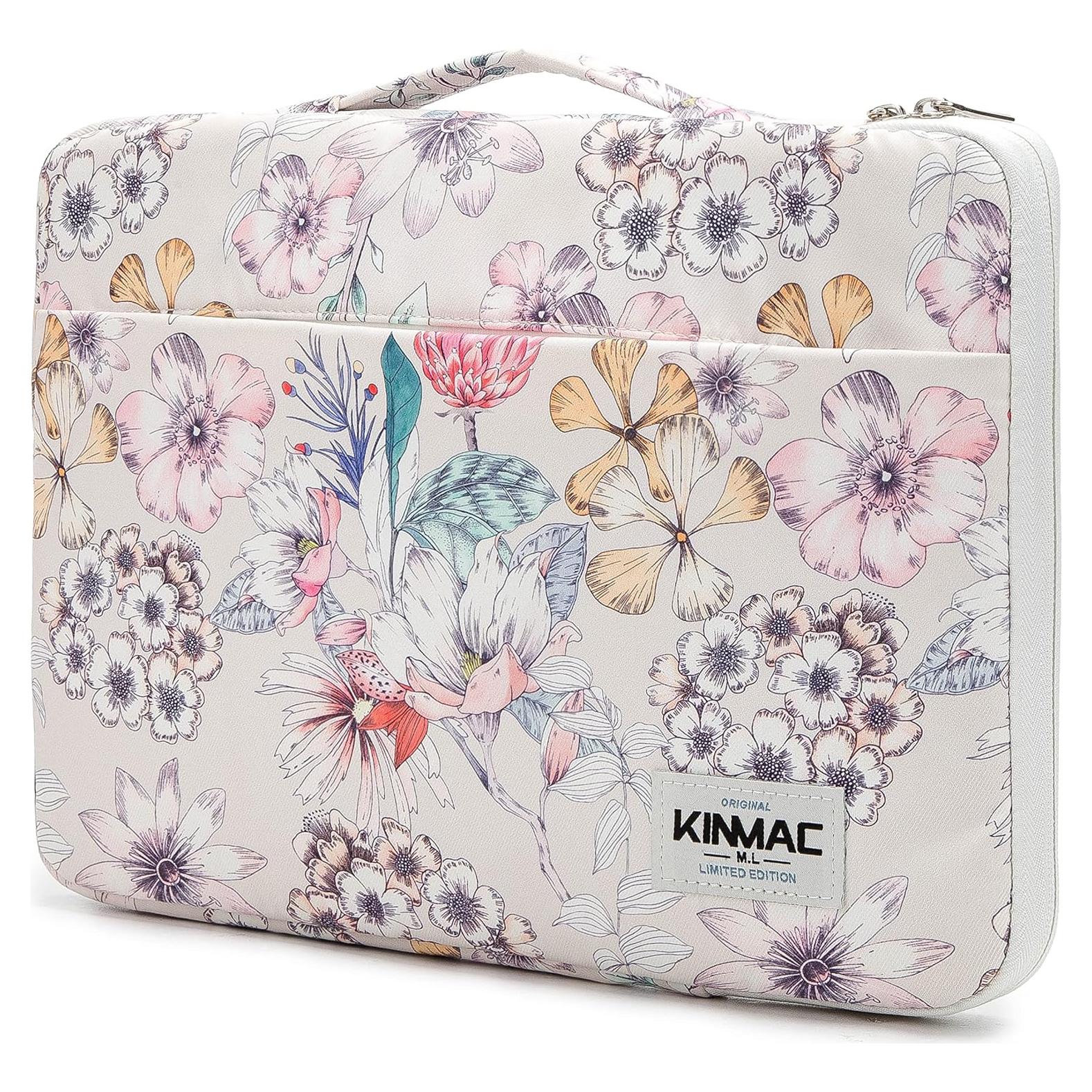 Funda Protectora Kinmac 360° para Laptop 15.6-16" Floral
