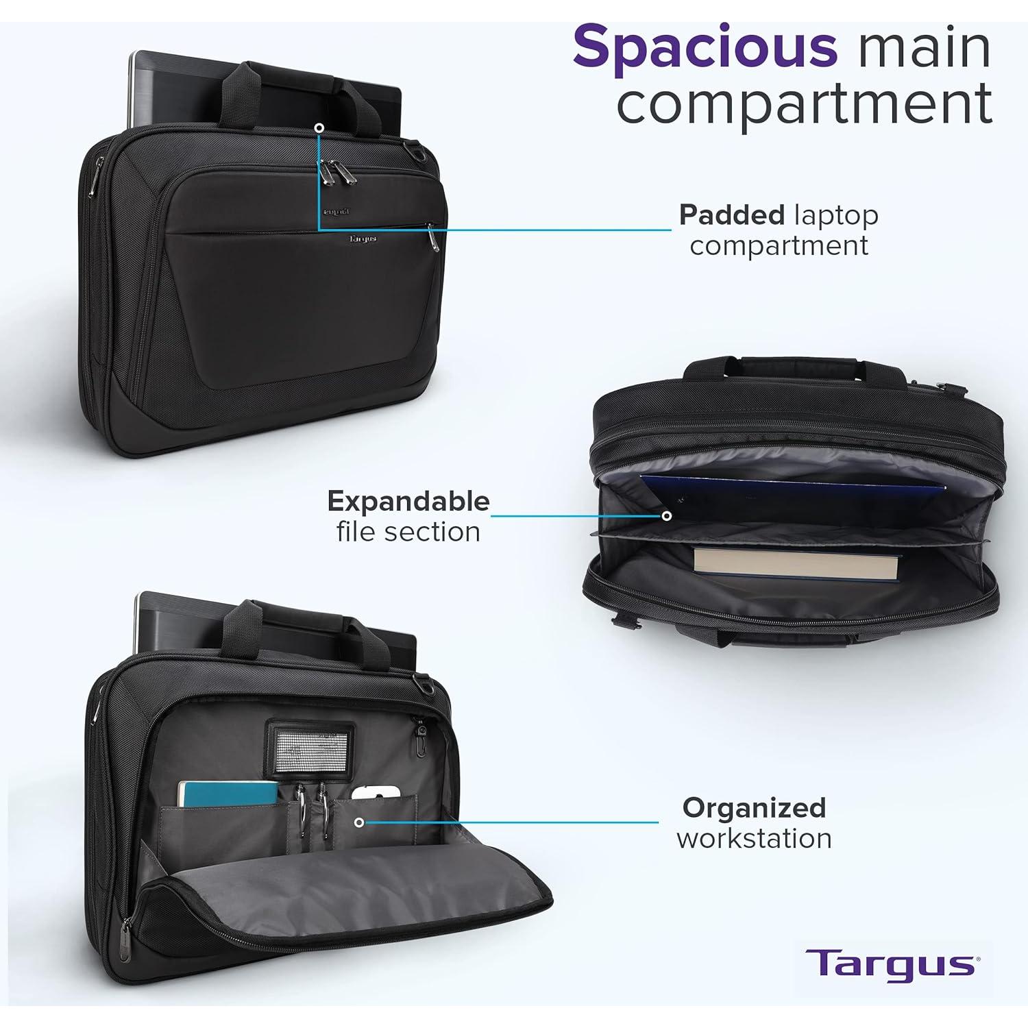 Maletín Targus CityLite para Laptop 15.6" Negro