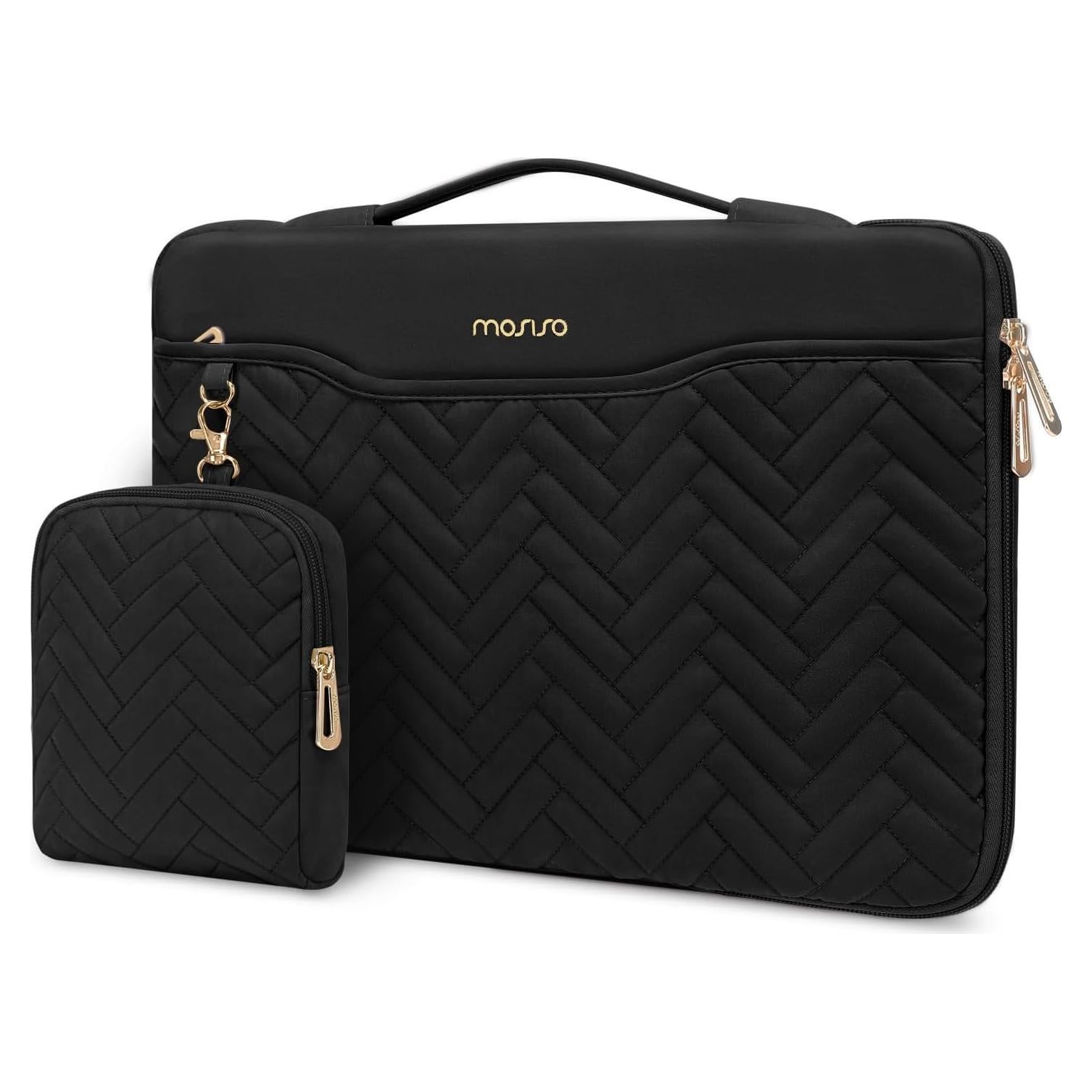 Funda Protectora para Laptop MOSISO 13.3" Negra Acolchada