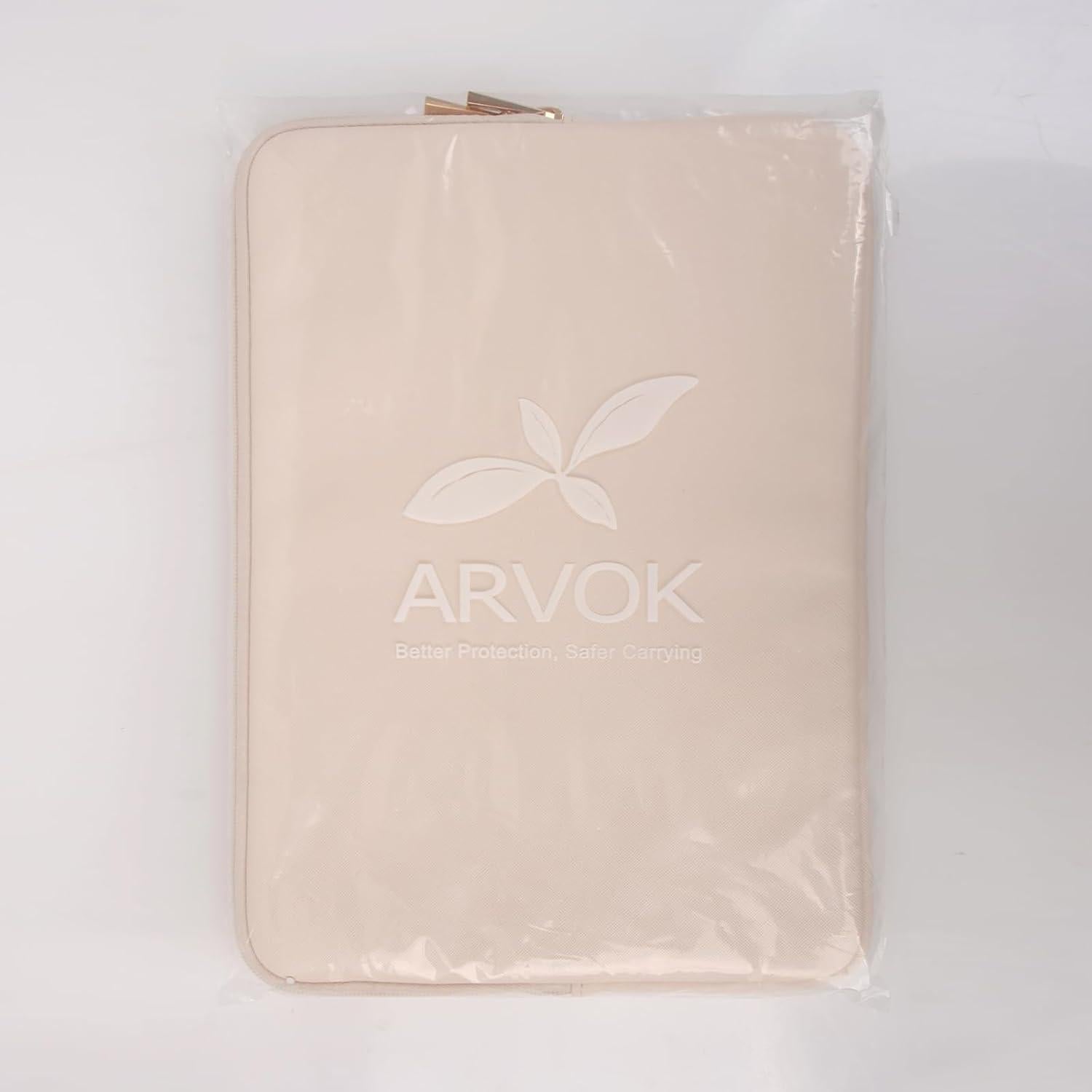 Funda para Laptop ARVOK 15"-16" Impermeable Blanca