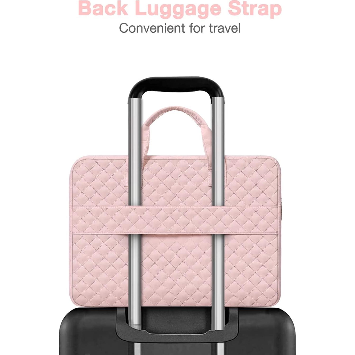 Funda Protectora MOSISO para Laptop 13.3" Rosa Tiza