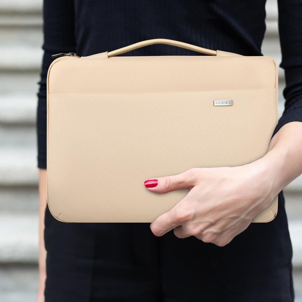 Funda para Laptop LANDICI 14-15" Impermeable Albaricoque