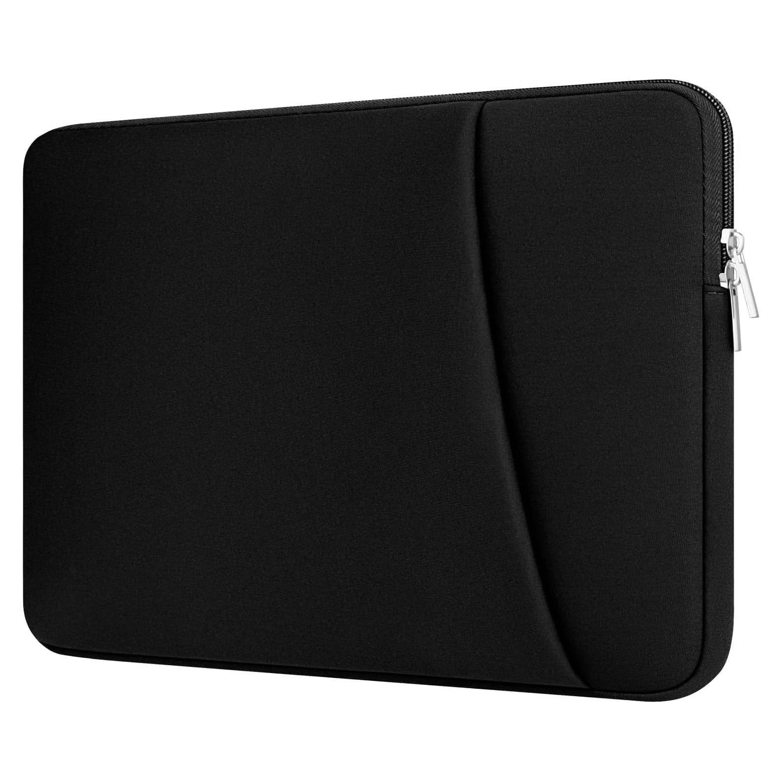 Funda Acolchada para Laptop HEDUGO 13-14" Negra con Bolsillo
