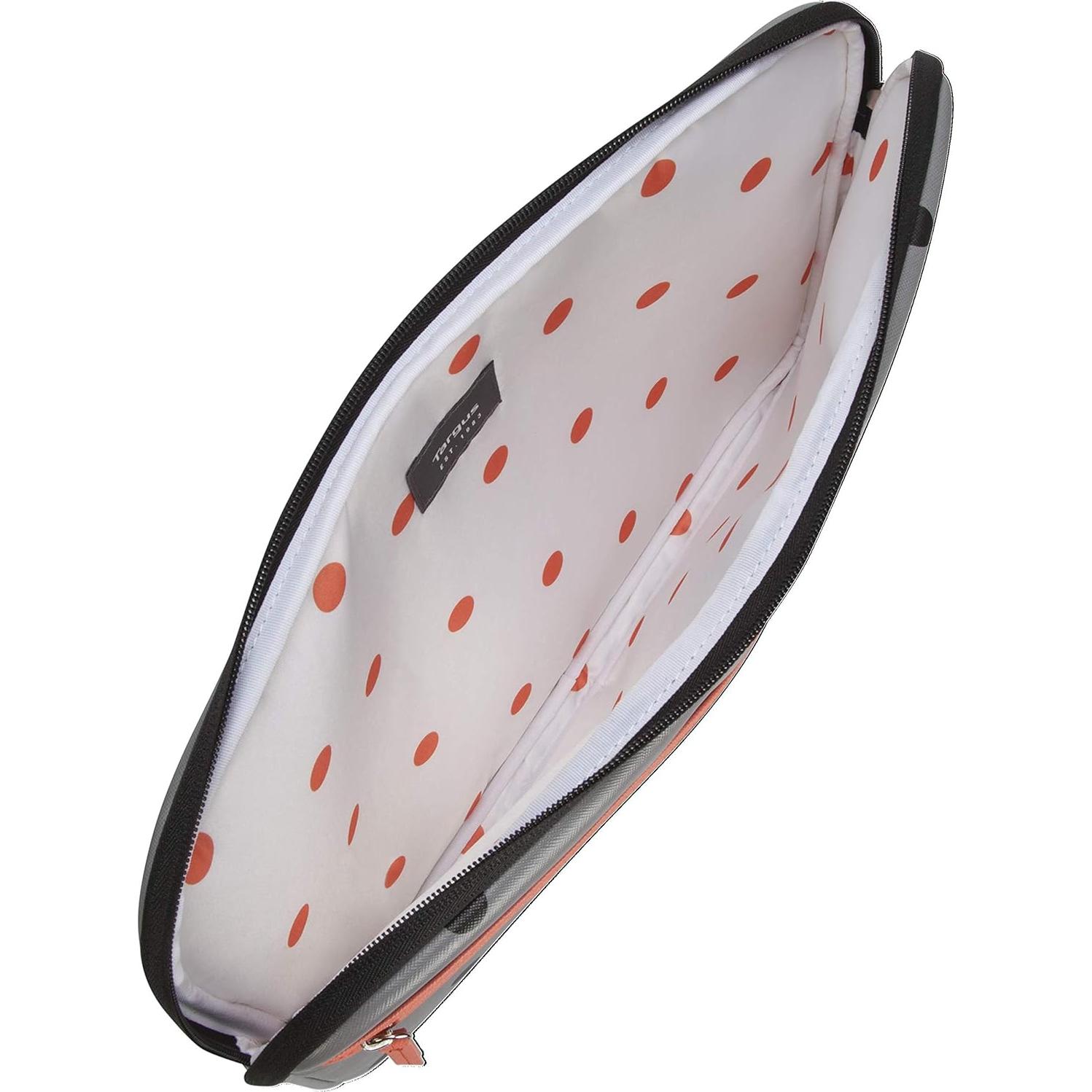 Funda Protectora Targus para Laptop 15.6" Gris/Salmón