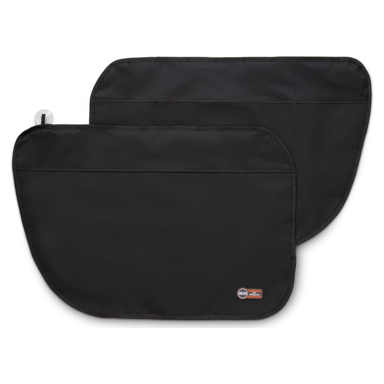 Protector de Puerta de Auto K&H Negro 68,58x48,26cm Juego de 2