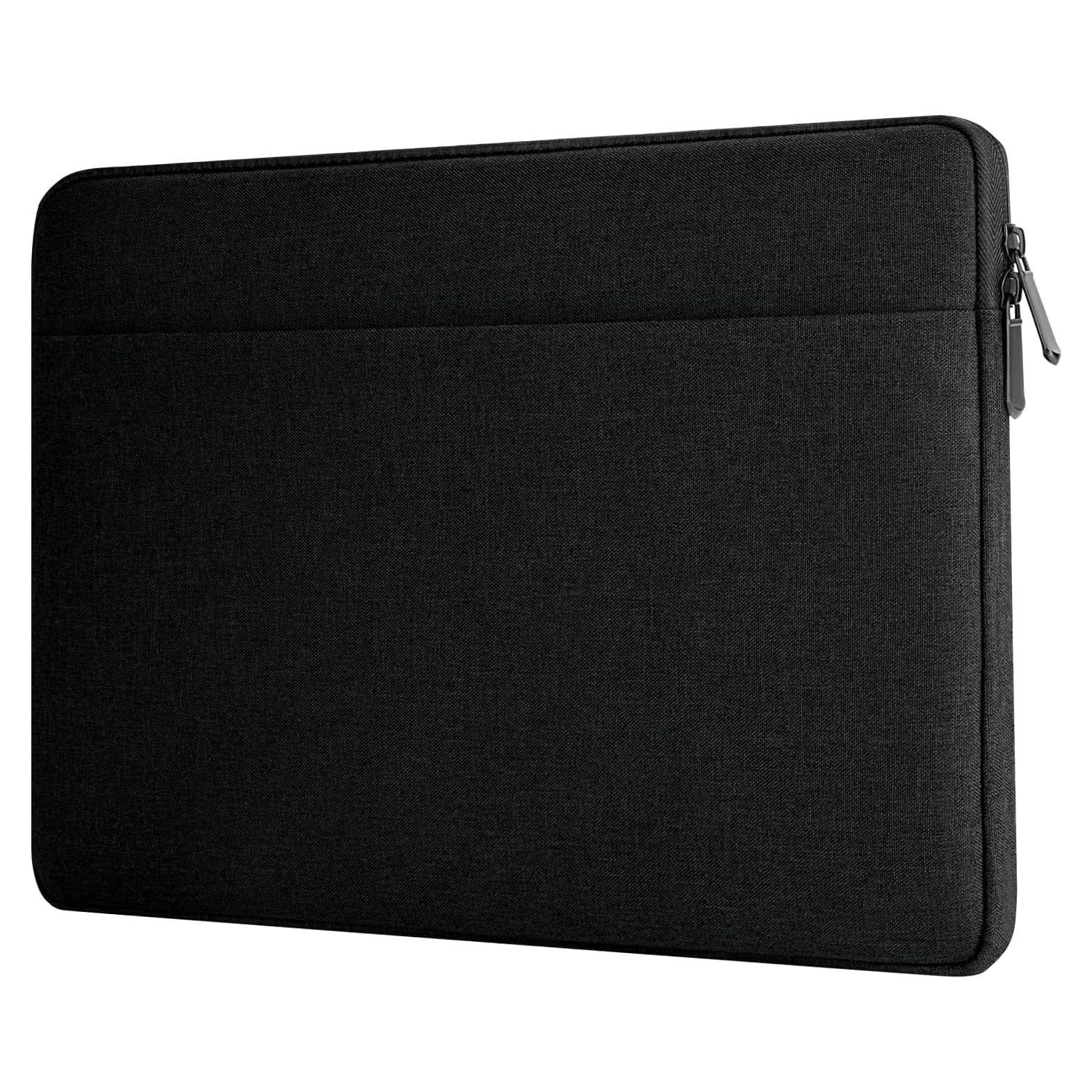 Funda Acolchada para Laptop 15.6" HEDUGO Negra con Bolsillo