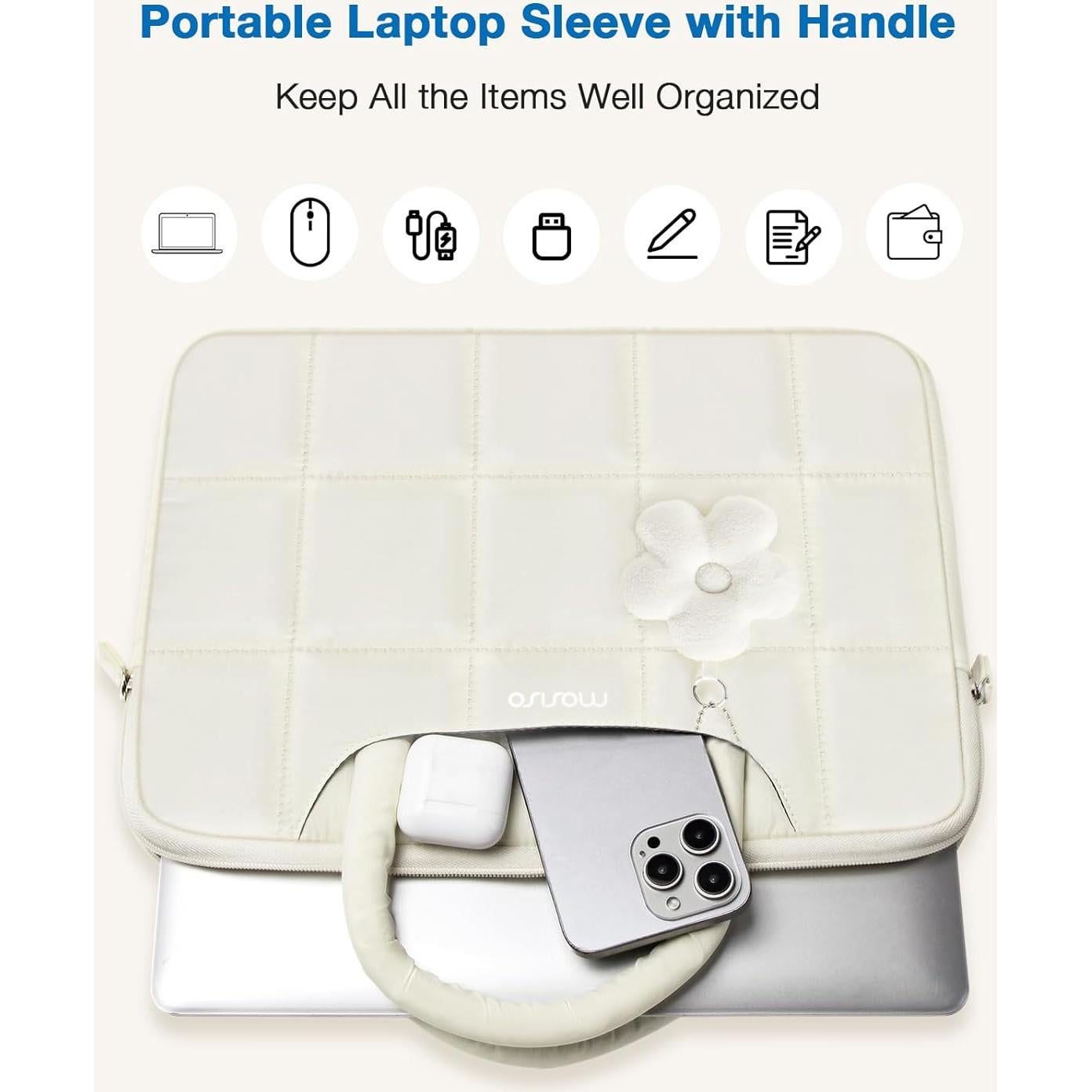 Funda Acolchada para Laptop MOSISO 13.3" Arena - Compatible MacBook