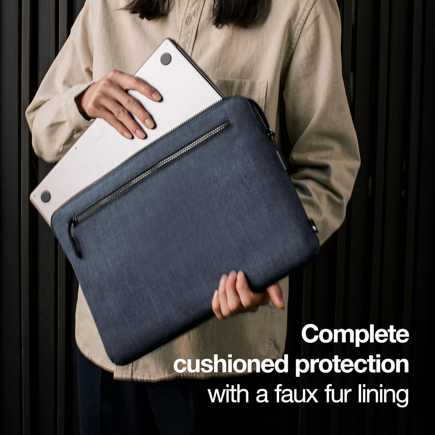 Funda Compacta para Laptop Incase Woolenex 16" Azul Jaspeado