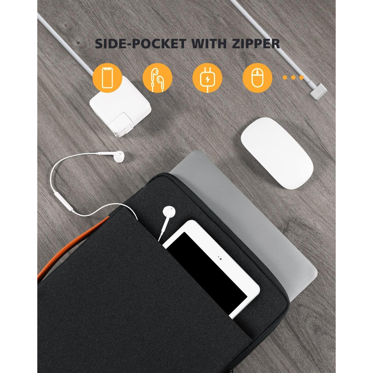 Funda para Portátil NIDOO 17.3" Resistente al Agua Negro