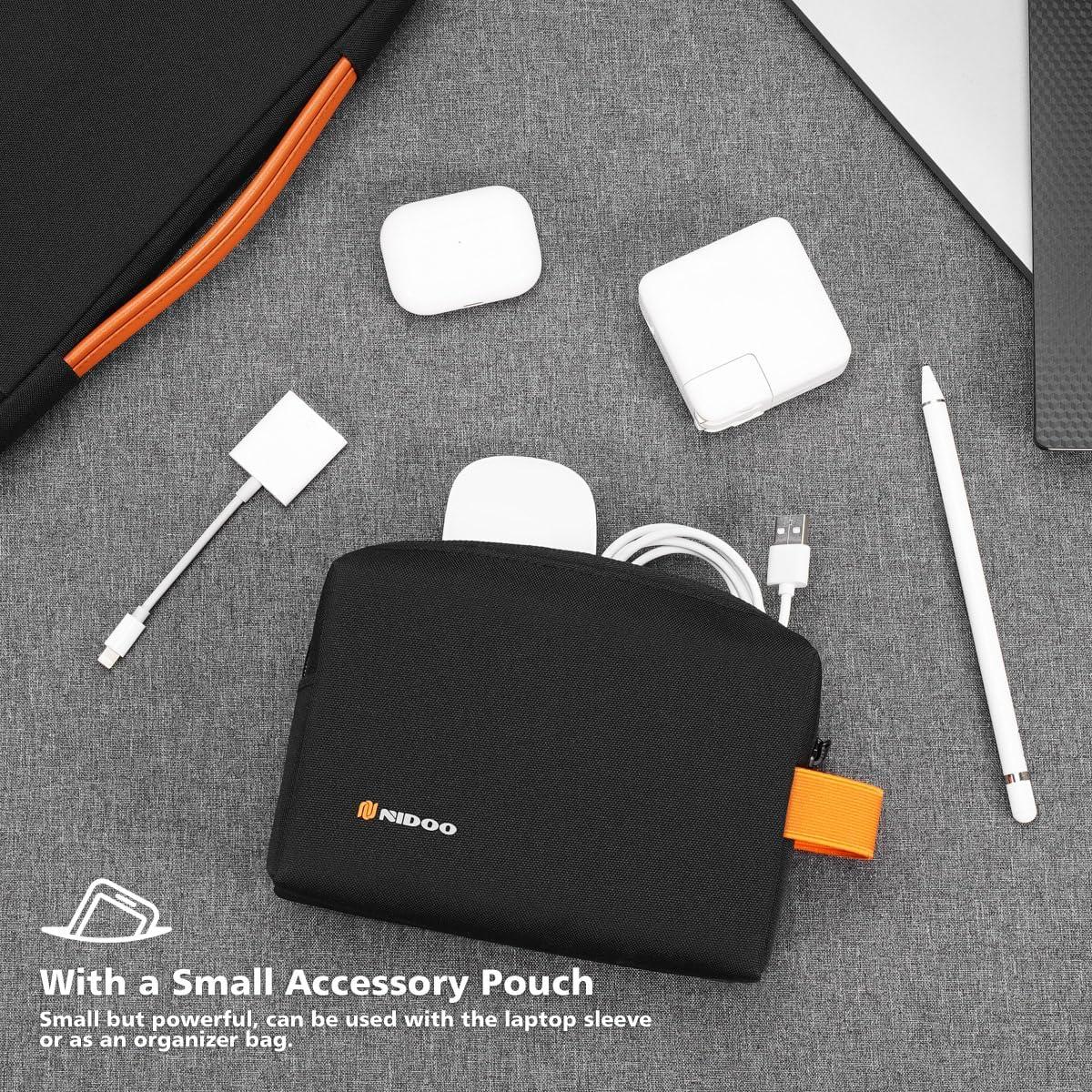 Funda para Portátil NIDOO 17.3" Resistente al Agua Negro