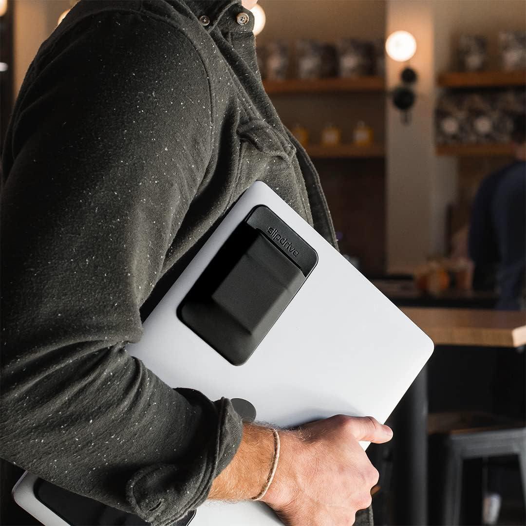 Funda Portátil para Disco Duro SSD Slipdrive - Negra - Compacta