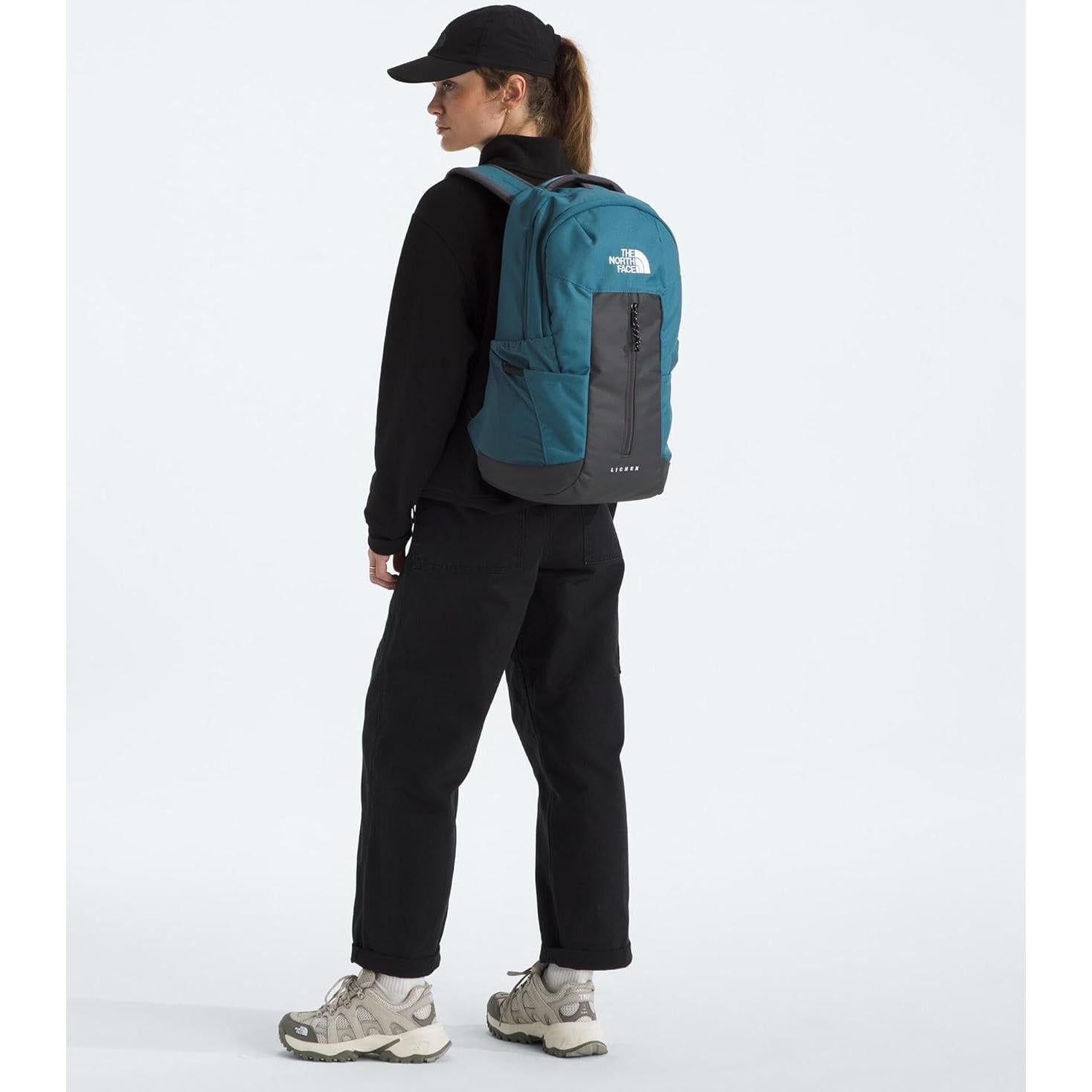 Mochila The North Face Lichen para Laptop 16" Gris Antracita