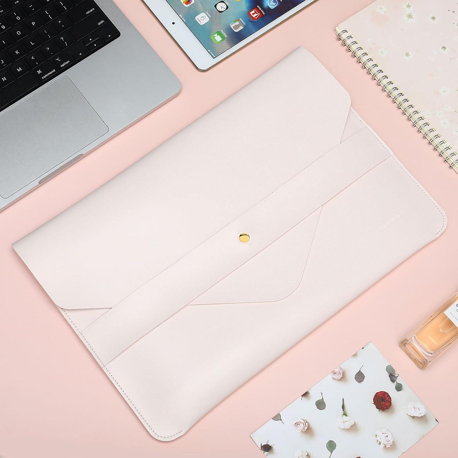 Funda para Laptop MOSISO Beige 13-14" con Alfombrilla y Organizador