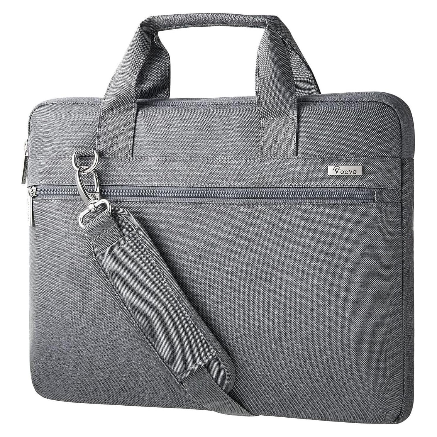 Bolsa para Laptop Voova 13-14 Pulgadas Gris, Funda Impermeable
