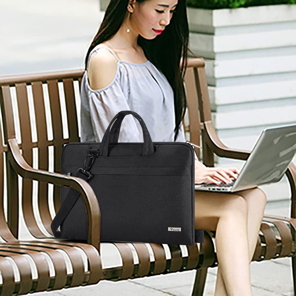 Bolsa para Laptop Voova 13-14 Pulgadas Impermeable Negra