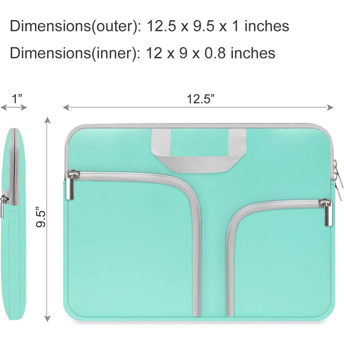 Funda para Laptop HESTECH 11.6" Neopreno Verde Menta