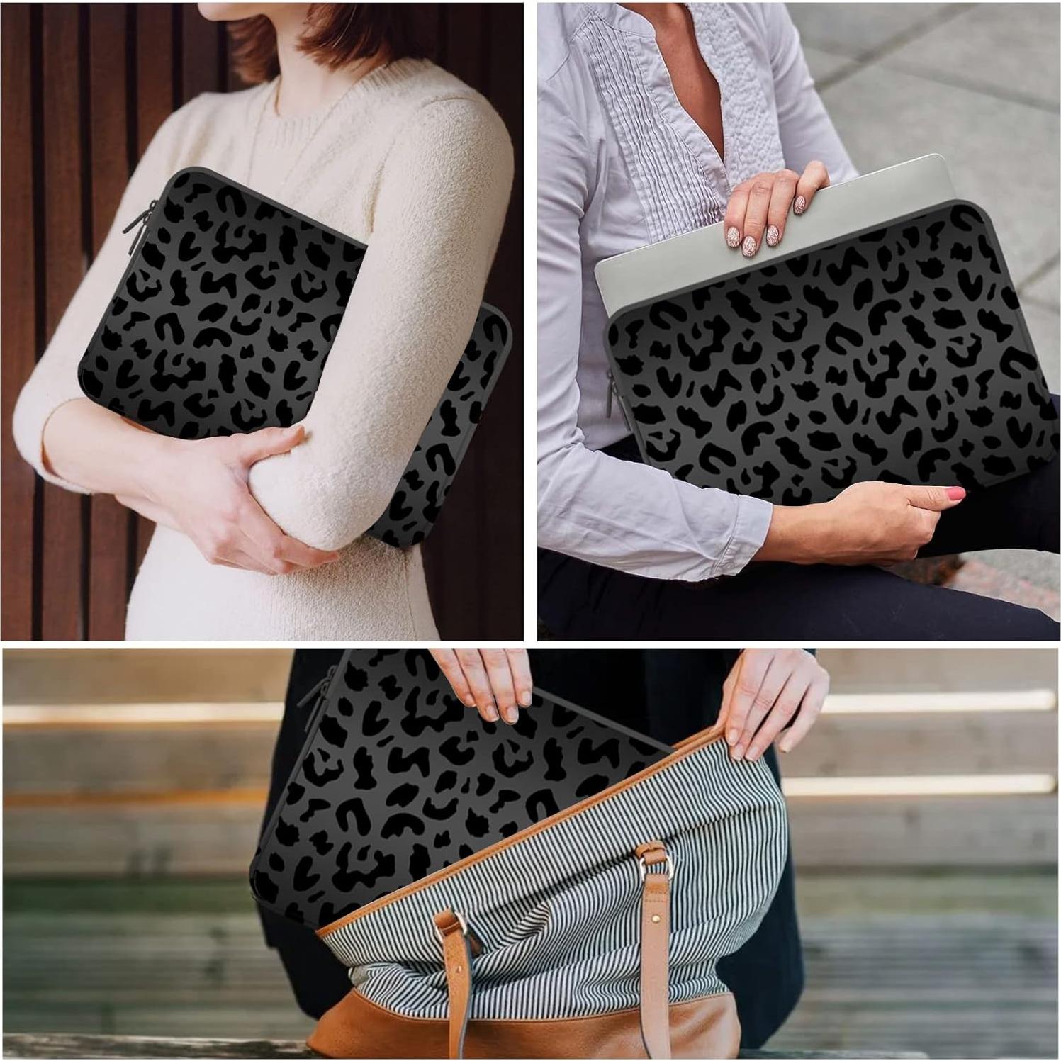 Bolsa para Laptop 15.6-16" GABraden Leopardo Negro