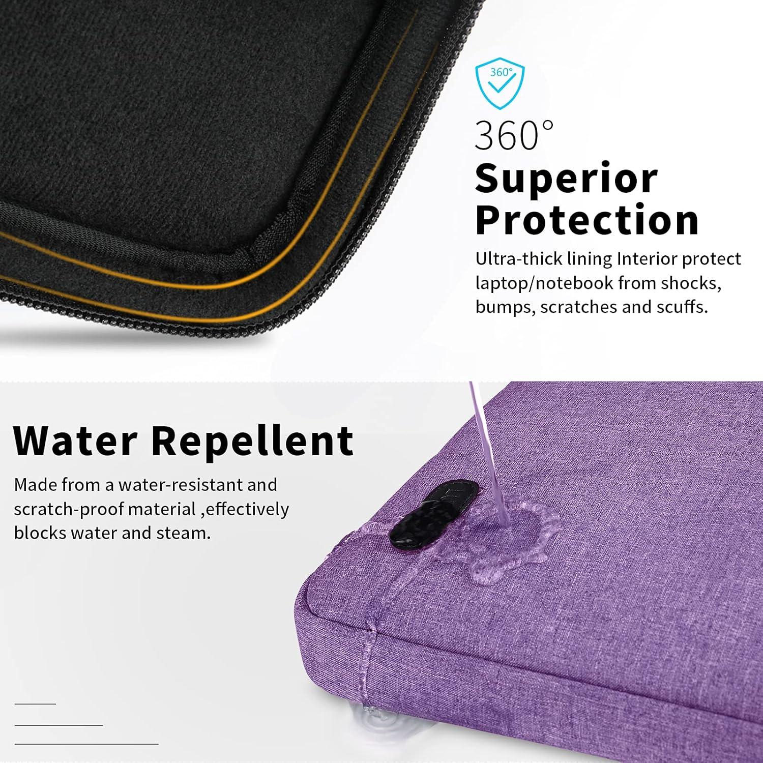 Funda para Laptop 13.3-14" Lubardy Morado Impermeable 360°