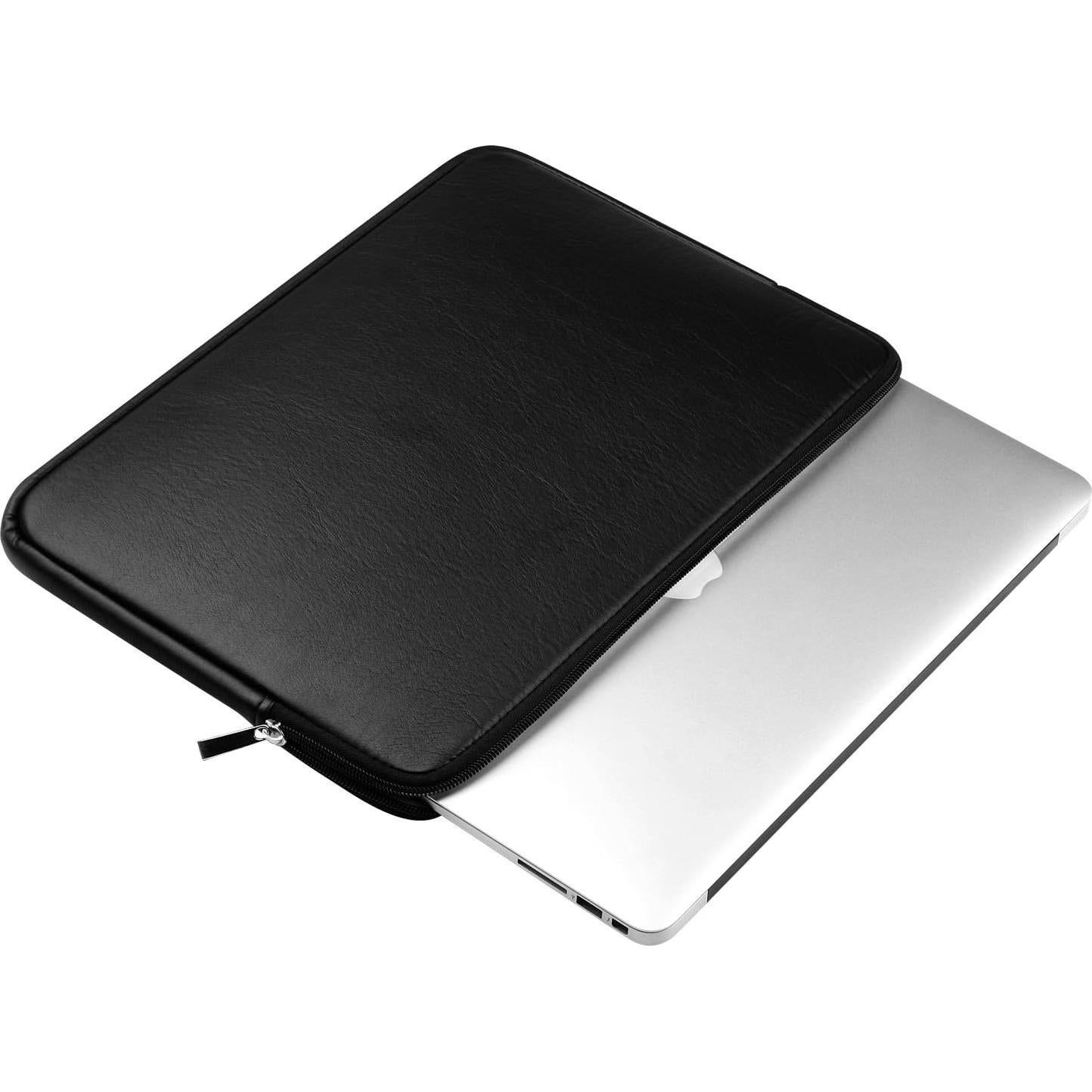 Funda para portátil CCPK 13" cuero sintético negro