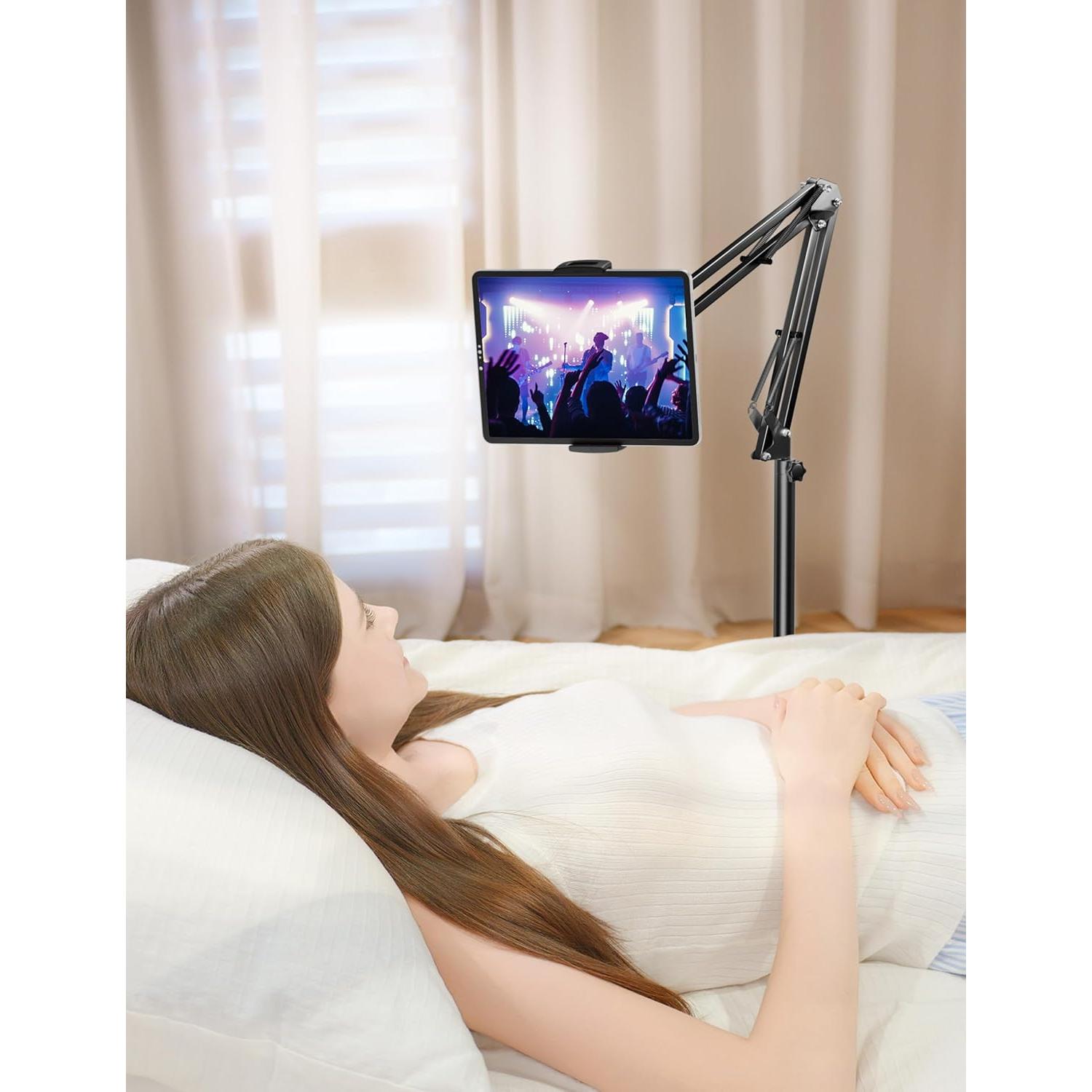 Soporte de Piso para Tableta TabHolderix Ajustable 69.85-150.18 cm