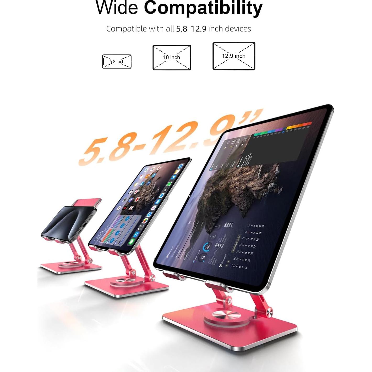 Soporte para Tablet Orlian ST06 con Base Rotativa 360° Ajustable