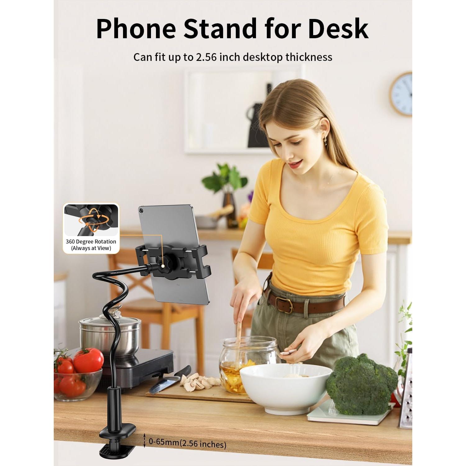 Soporte para Tablet Bokilino con Brazo Flexible 83.8 cm