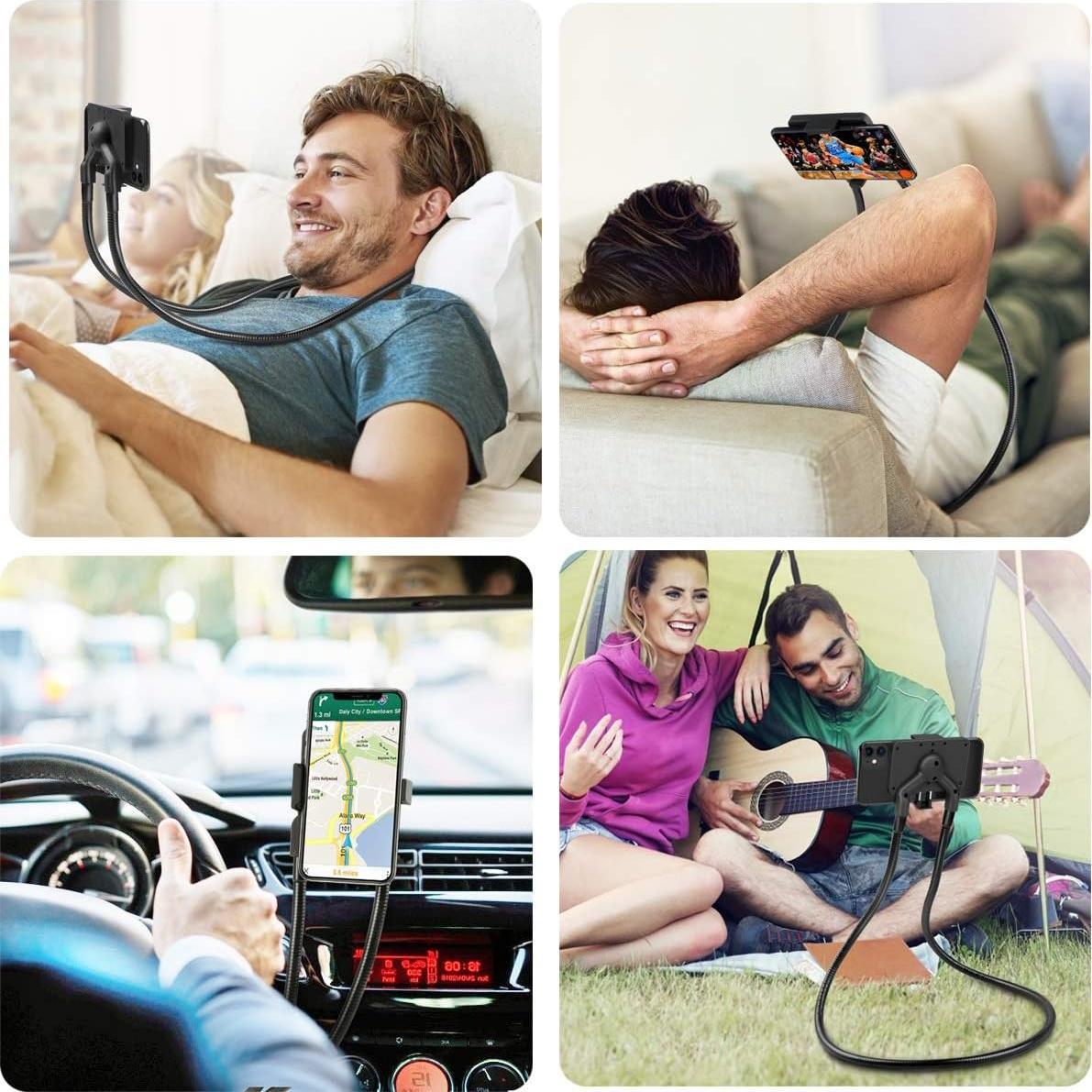 Soporte Universal para Teléfono y Tableta B-Land, Flexible 360°