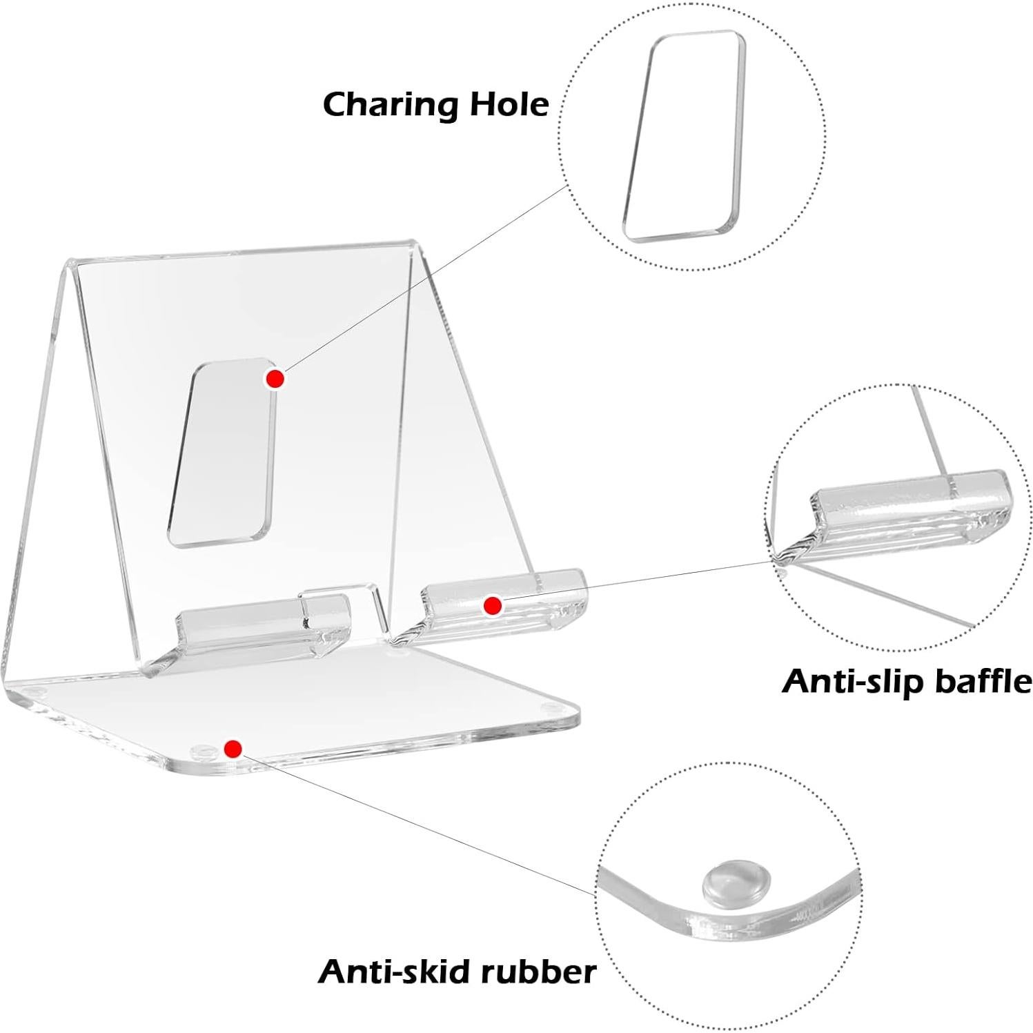 Soporte de Escritorio Acrílico Kamehame para Tablet 10-33 cm
