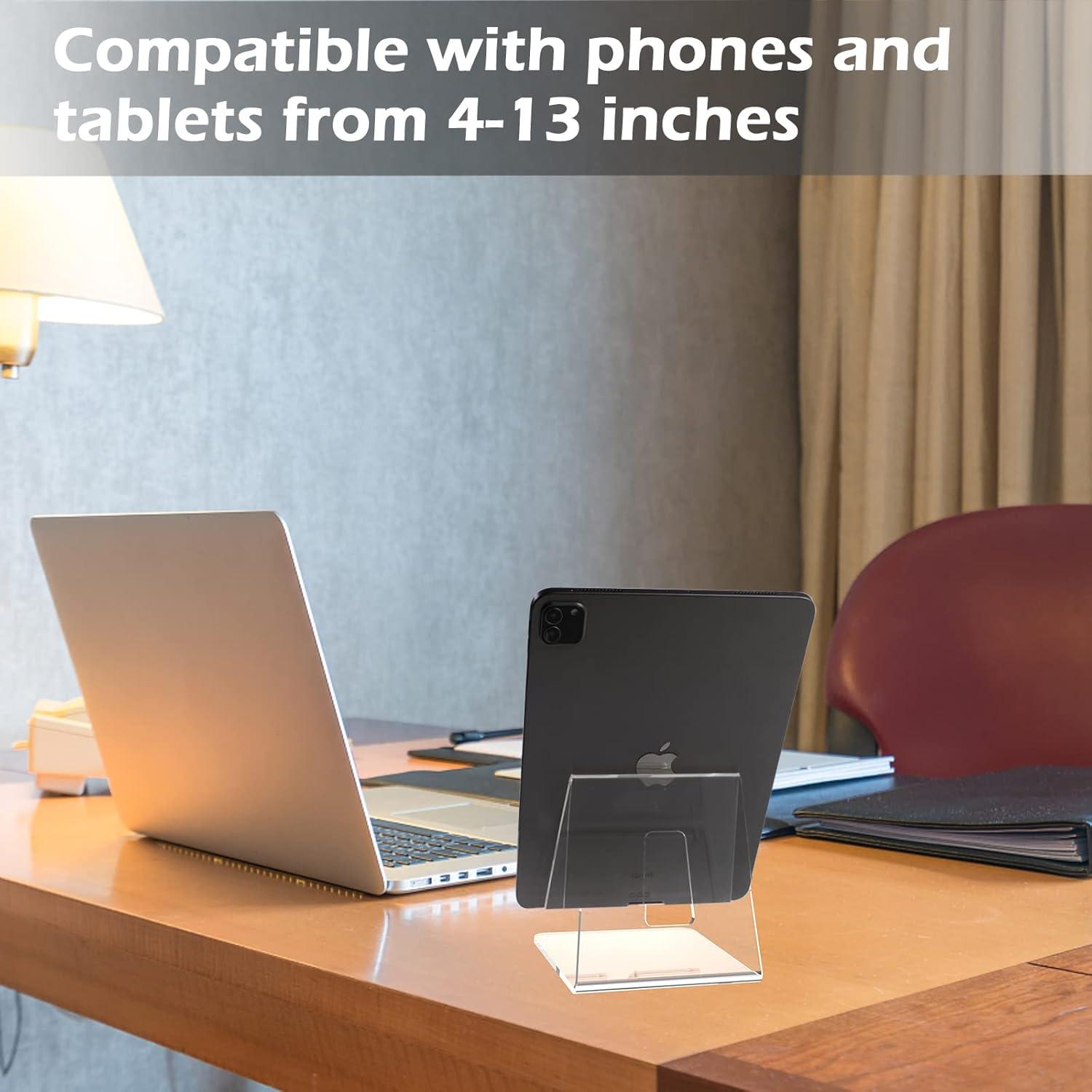 Soporte de Escritorio Acrílico Kamehame para Tablet 10-33 cm