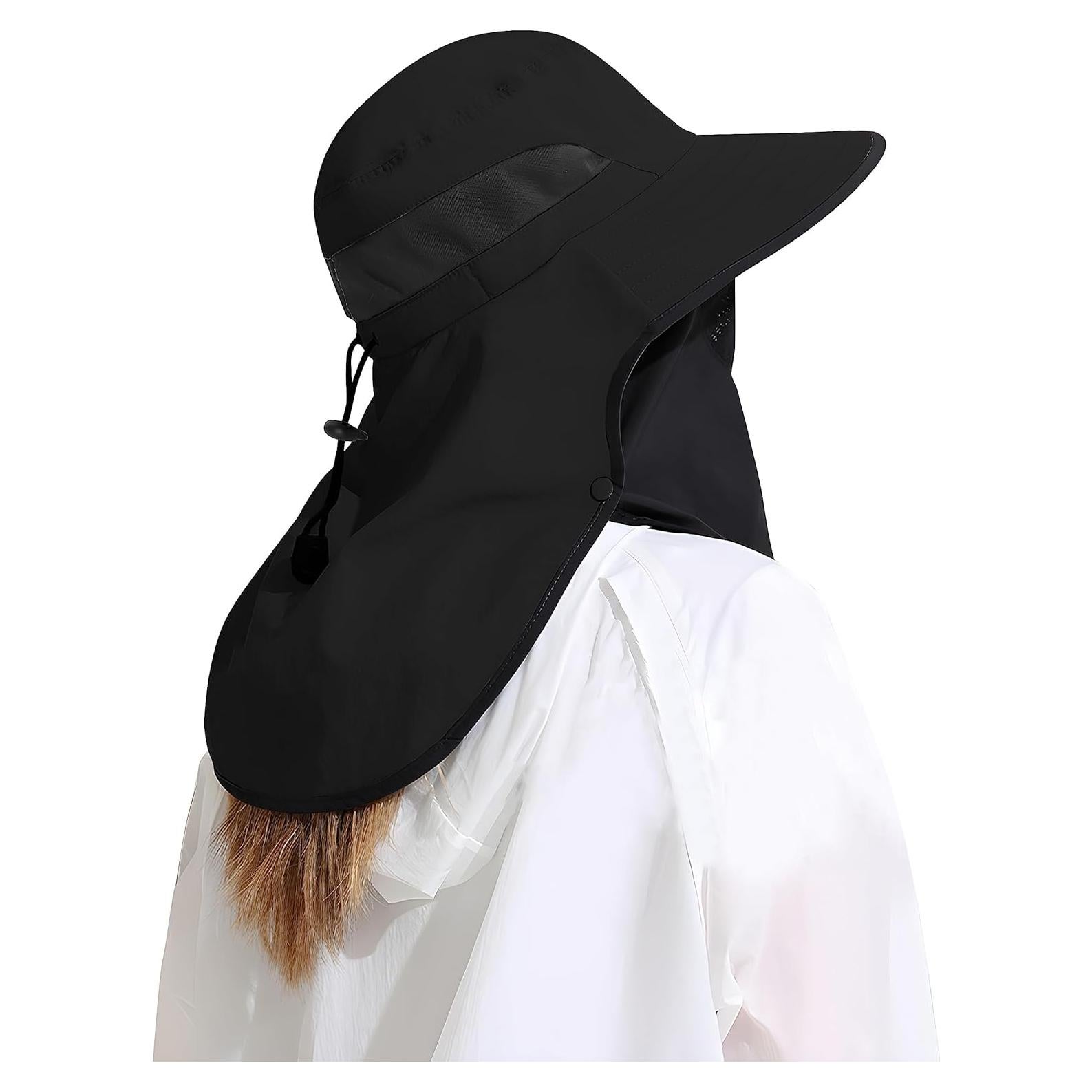 Sombrero de Sol UPF 50+ con Flap Desmontable para Pesca