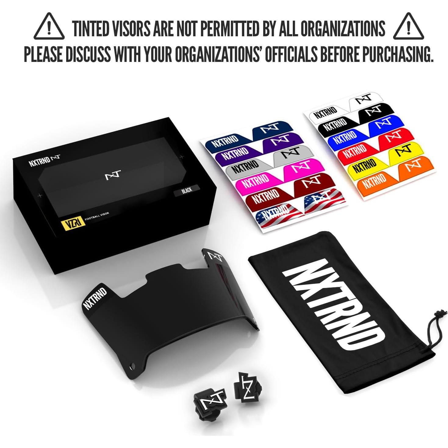 Visera de Fútbol NXTRND VZR1 con Lente Plana y Antivaho