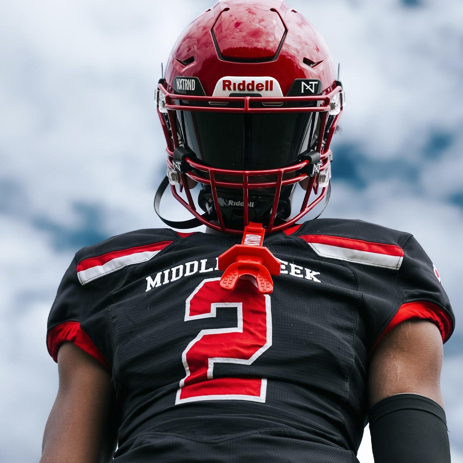 Visera de Fútbol NXTRND VZR1 con Lente Plana y Antivaho