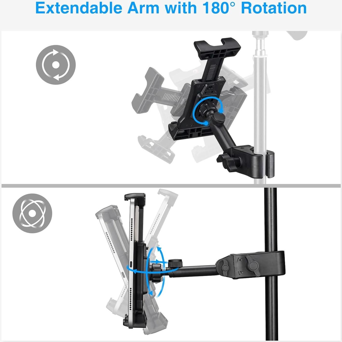 Soporte de Tableta LEKATO Ajustable para Teléfonos y Tablets 4.7-13.5"