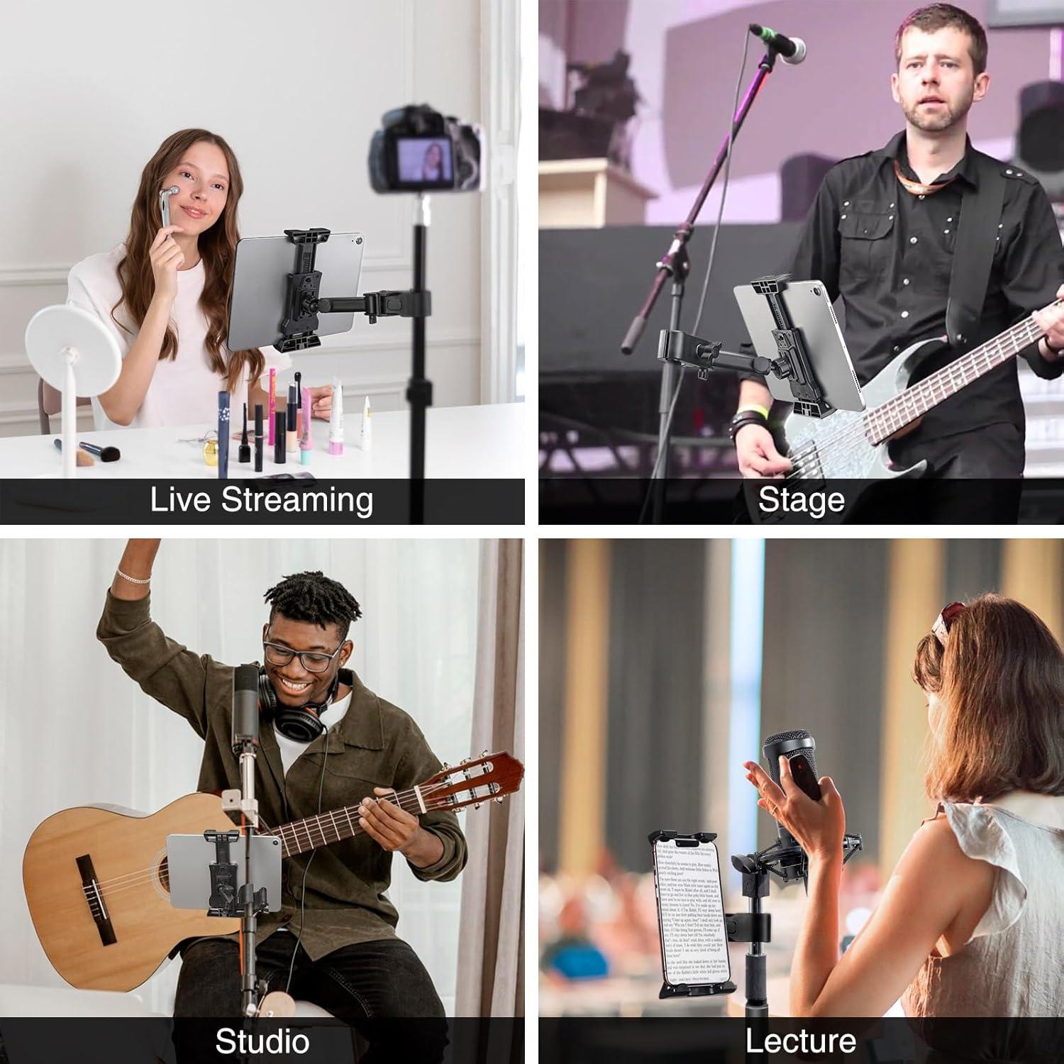 Soporte de Tableta LEKATO Ajustable para Teléfonos y Tablets 4.7-13.5"