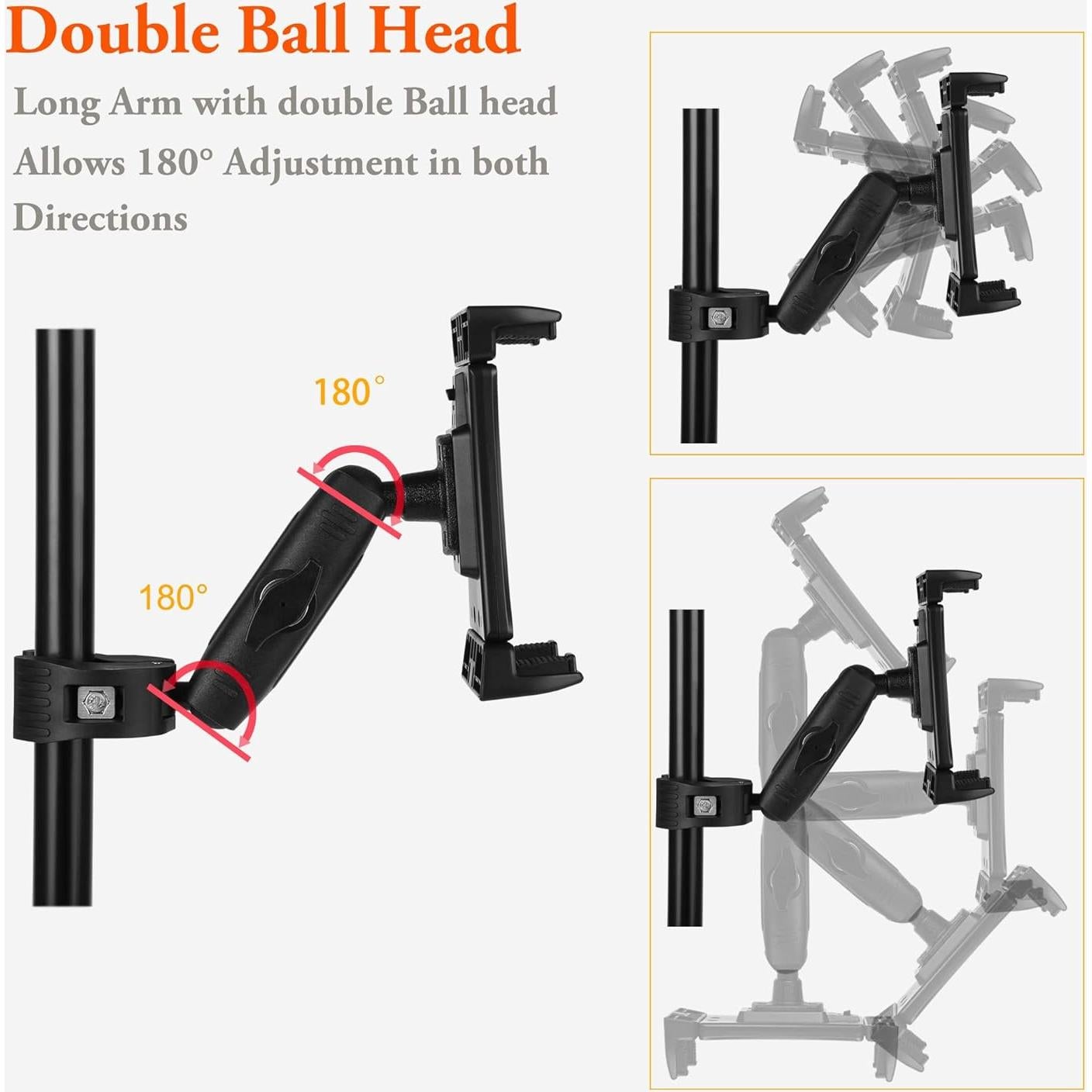 Soporte Peastrex para iPad y Smartphone Ajustable 4-13.5"