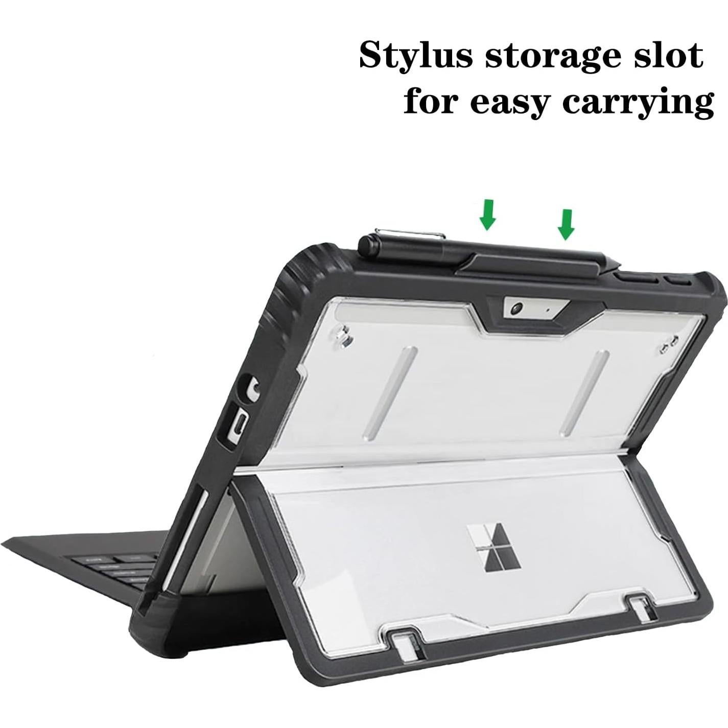 Funda Protectora Negra para Microsoft Surface Go 1/2/3/4